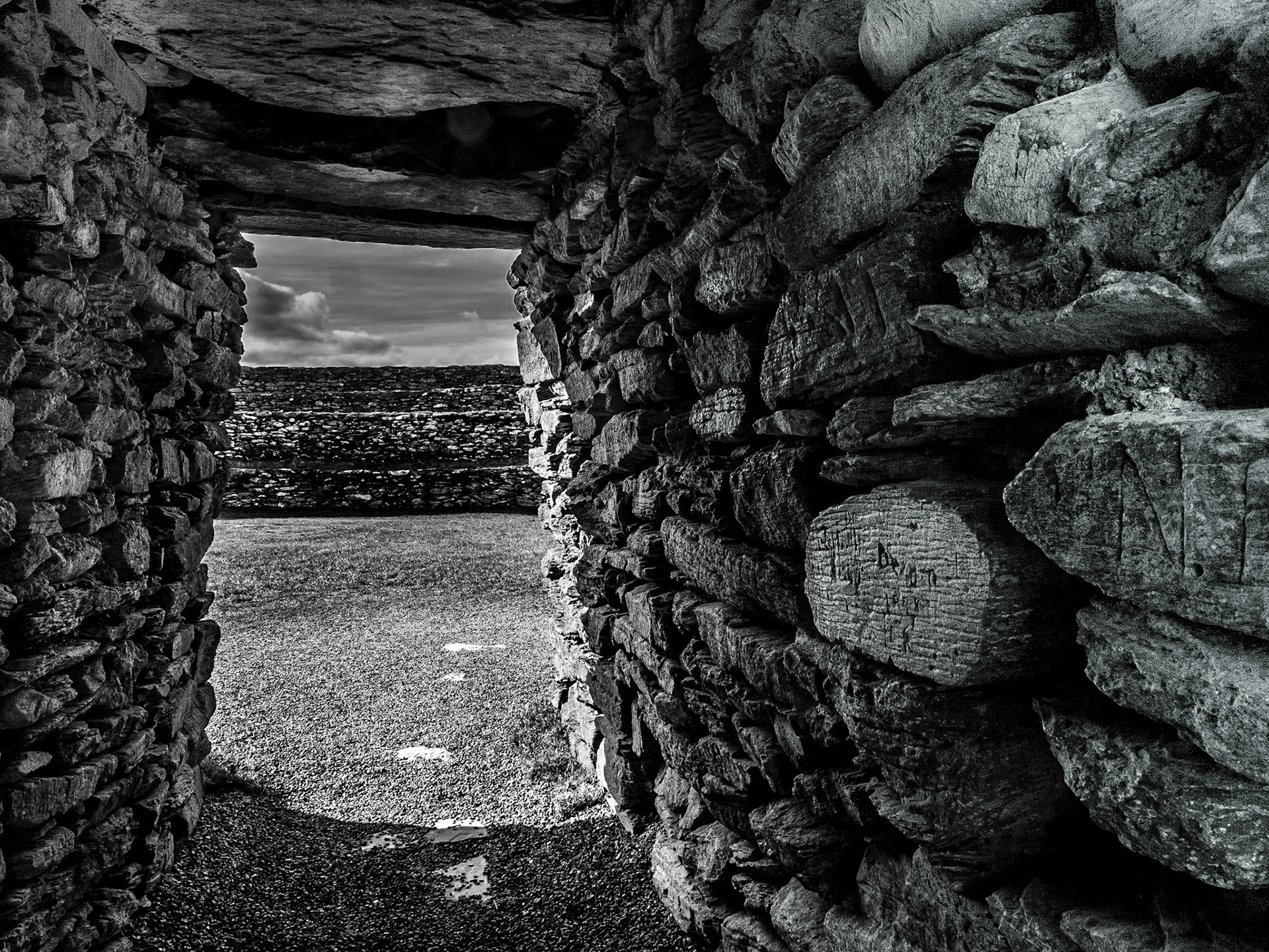 Grianan of Aileach, Co Donegal, 13 Mar 2020