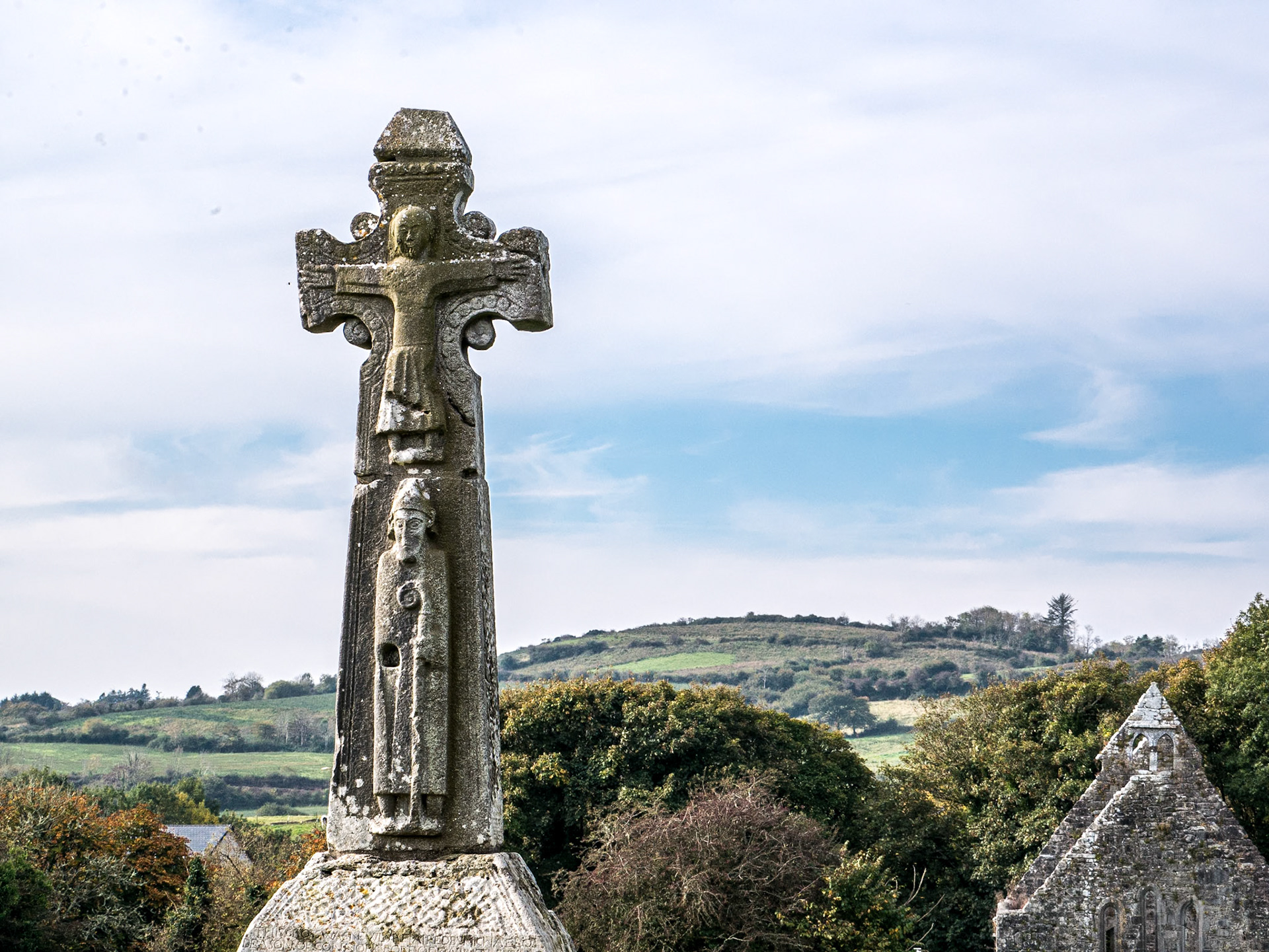 Dysert O'Dea cross, Co Clare, 14 Oct 2015