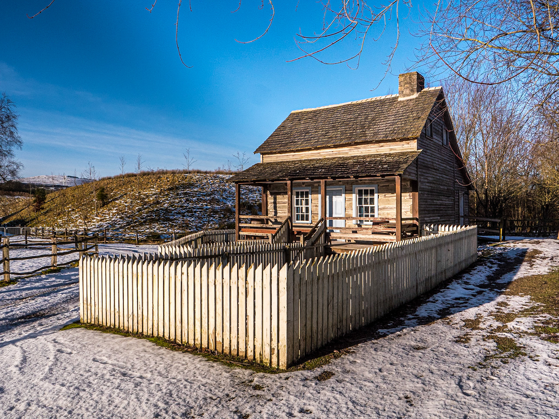 Ulster American Folk Park, Co Tyrone, 20 Jan 2023