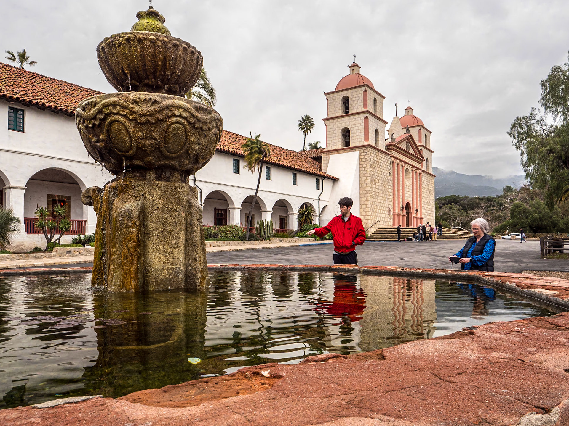 Old Mission Santa Barbara, California, 24 Jan 2024