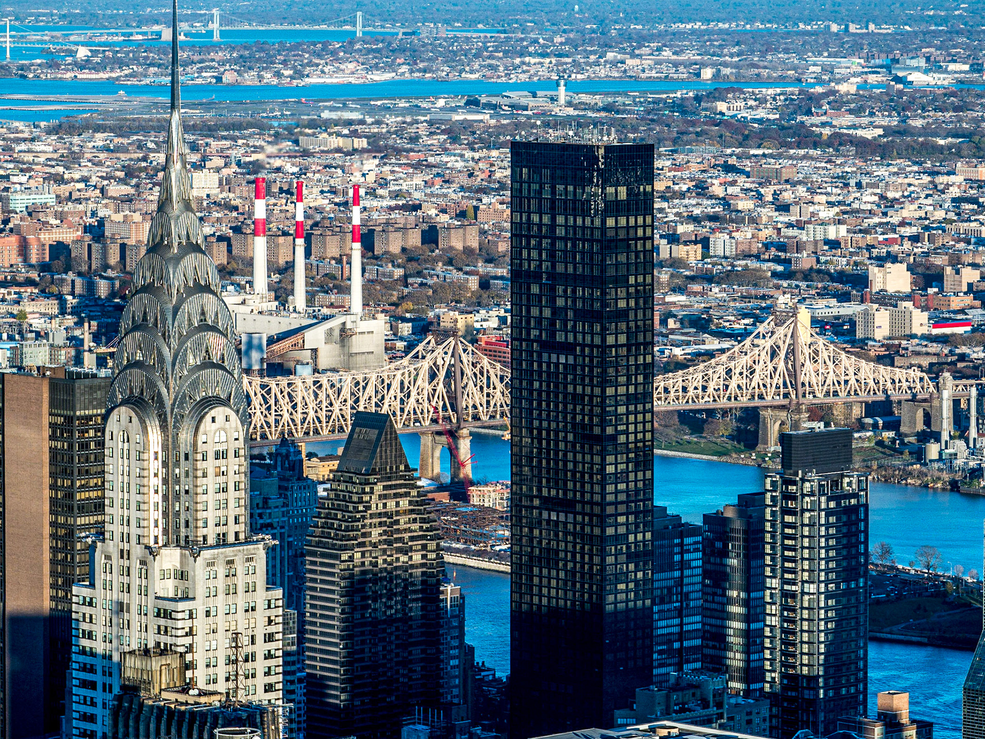 View from 86th floor of the Empire State Building, 20 Nov 2015