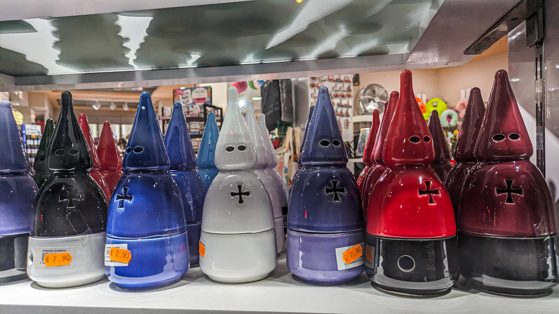 Shop window, Seville, 18 Mar 2024