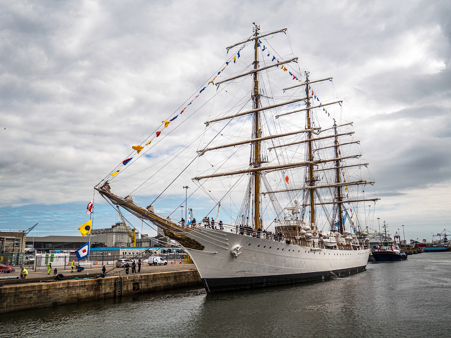 The Libertad (from Argentina), Dublin Docks, 29 Jul 2022