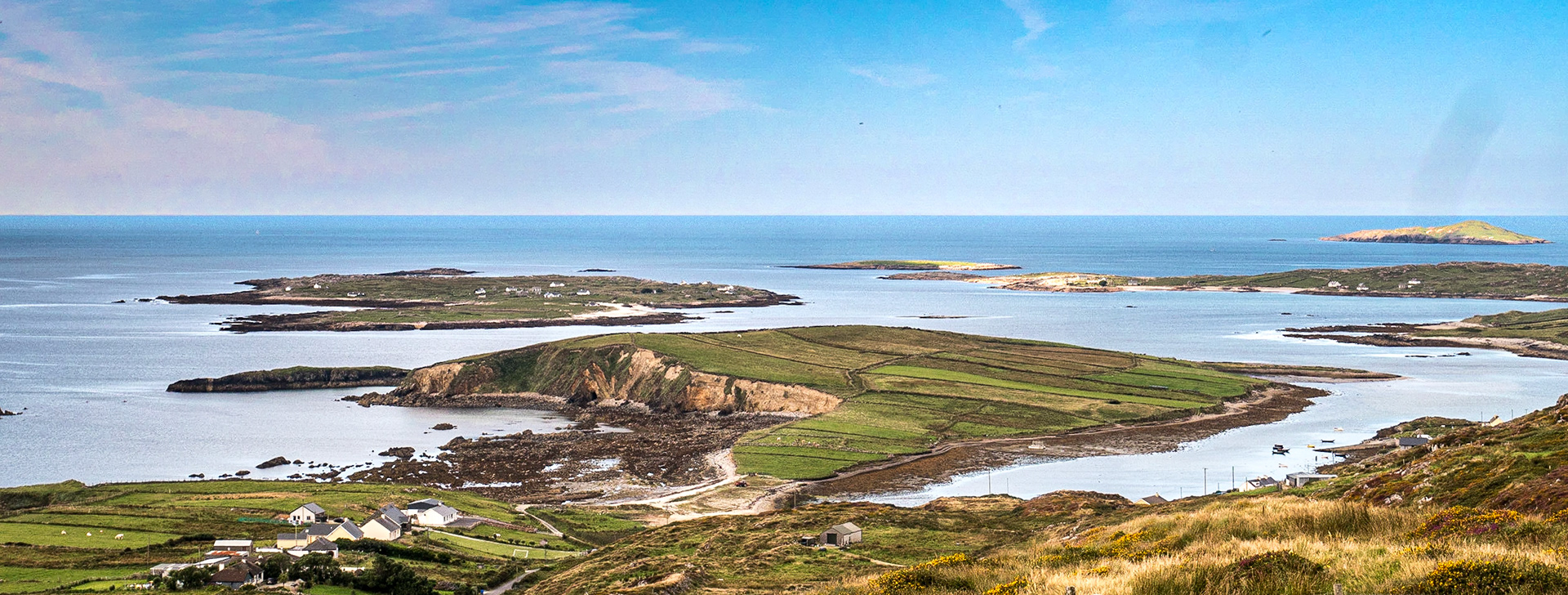 View from the Sky Road, near Clifden, Co Galway, 31 Aug 2022