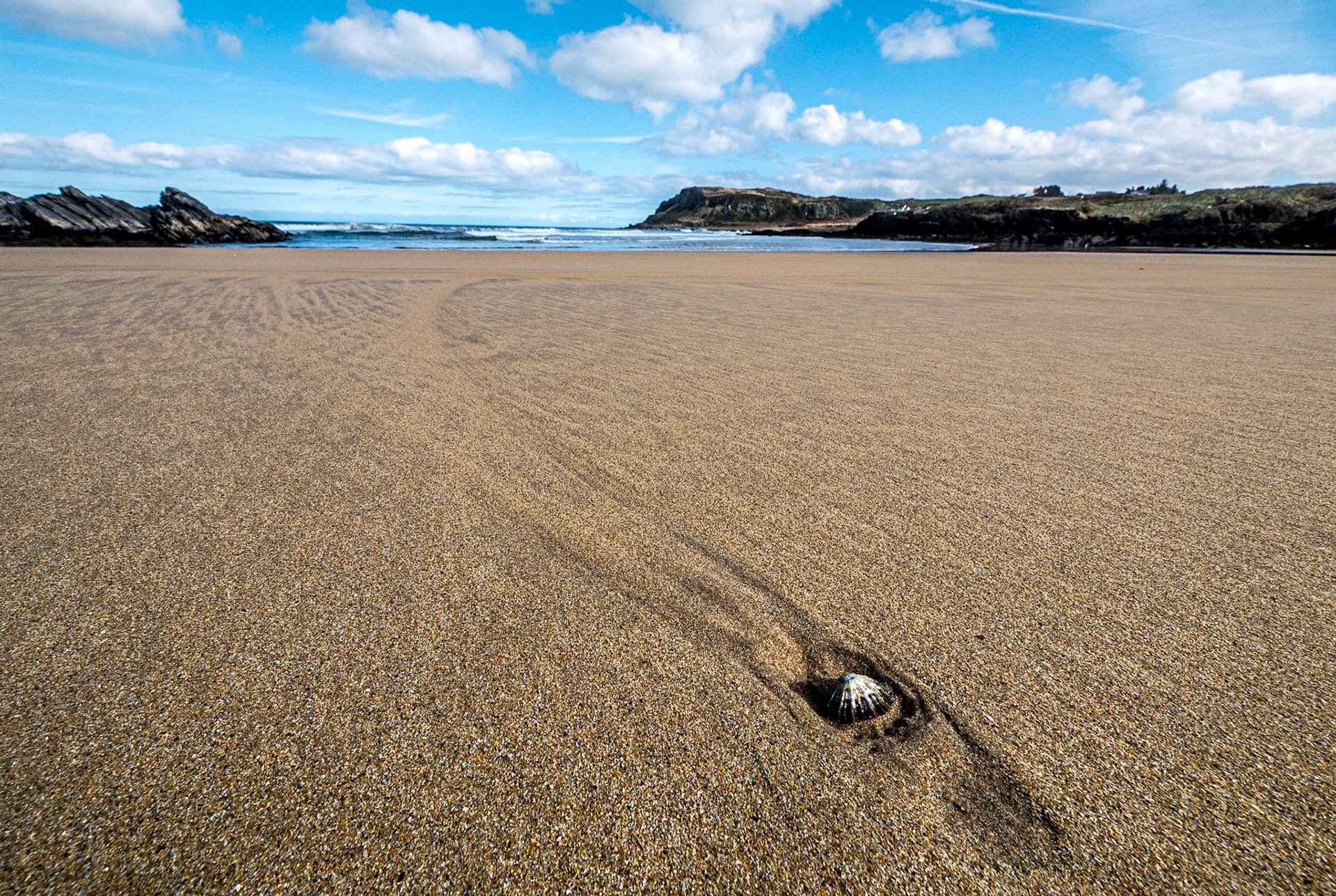 Culdaff Beach, Inishowen Peninsula, Co Donegal, 13 Mar 2020