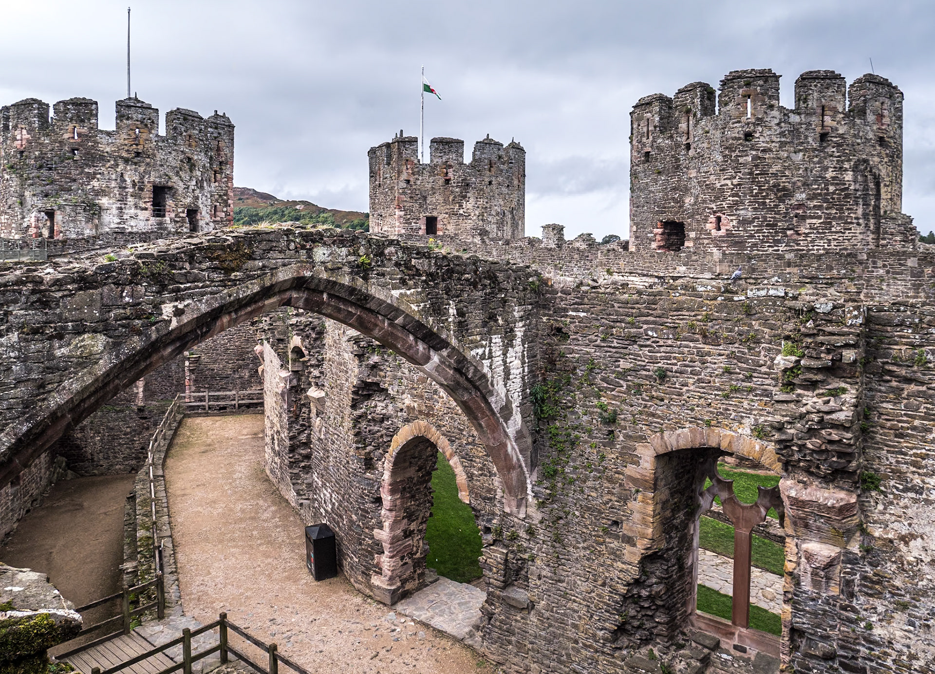 Conwy Castle, Wales, 12 Oct 2022