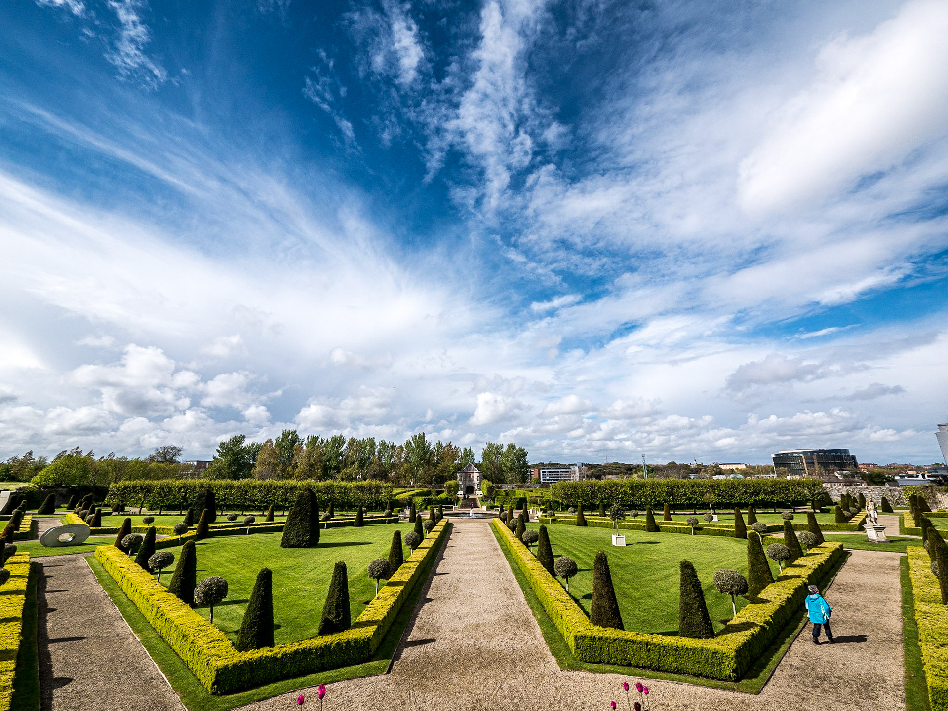 Gardens of the Royal Hospital Kilmainham, Dublin, 3 May 2015