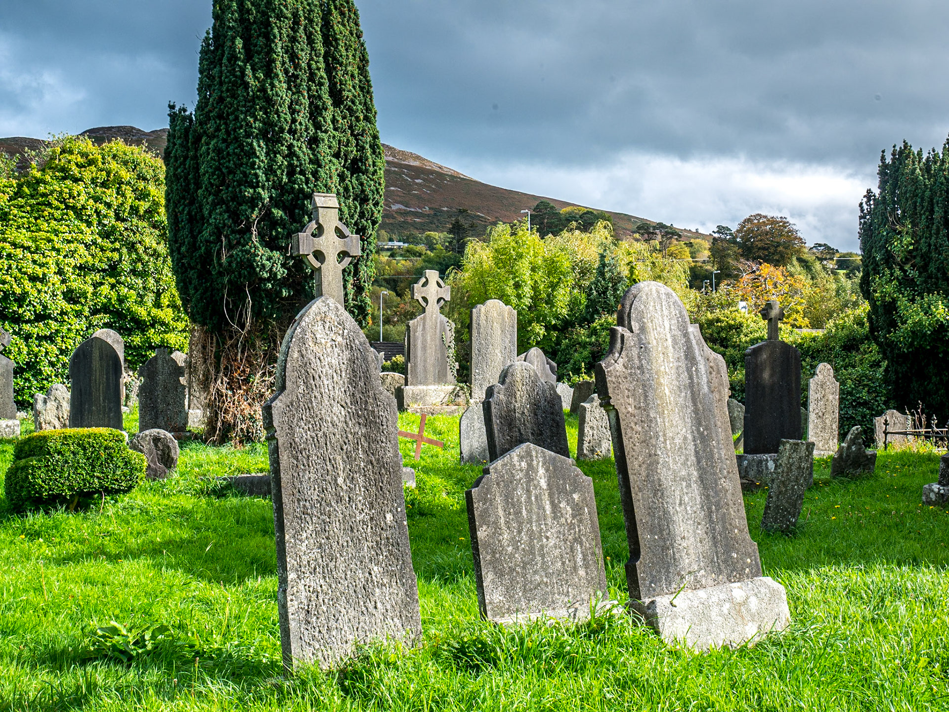 Old Kilmacanogue graveyard, Co Wicklow, 12 Oct 2017