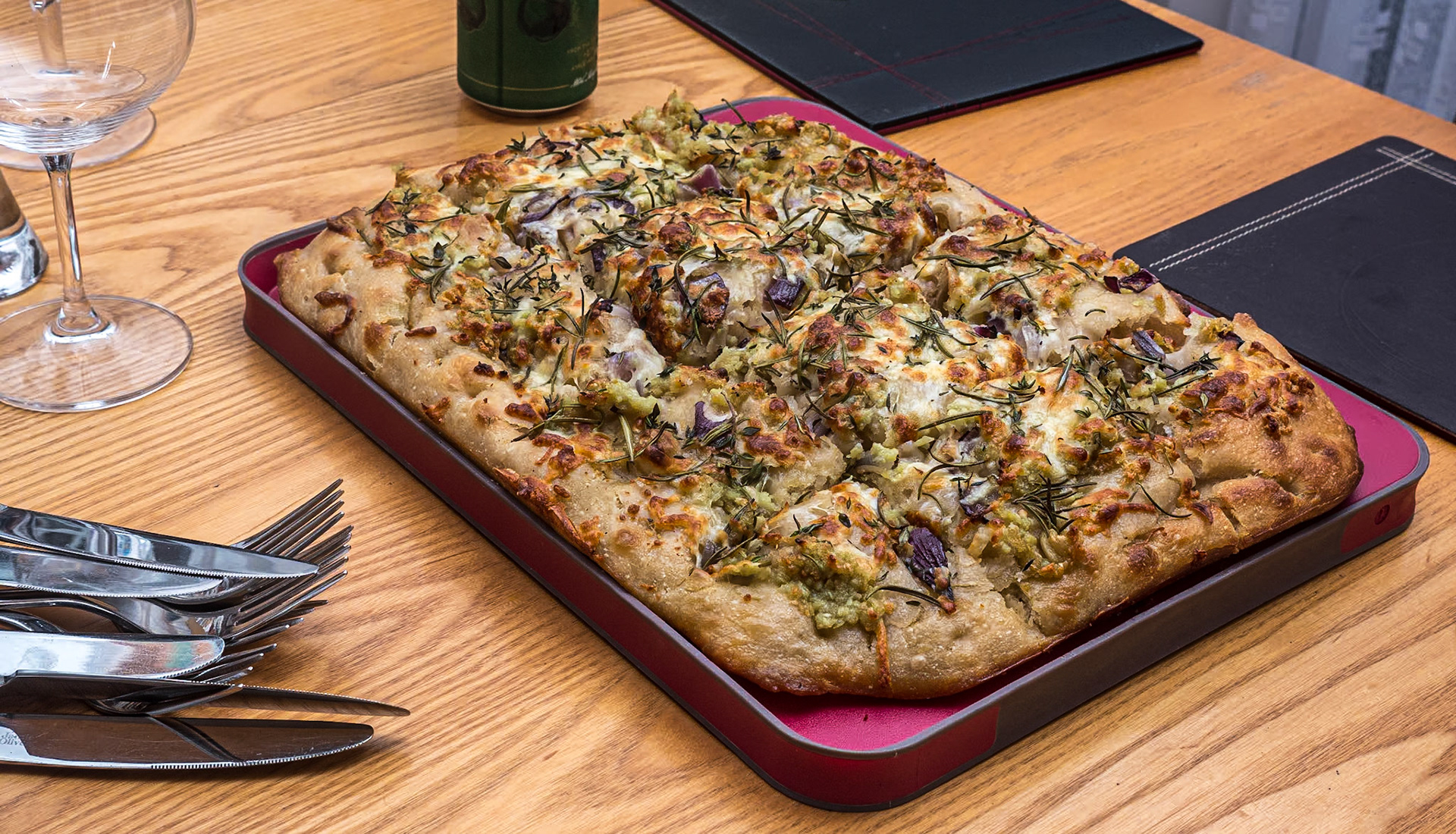 Benjamin's focaccia, at home, 5 May 2022