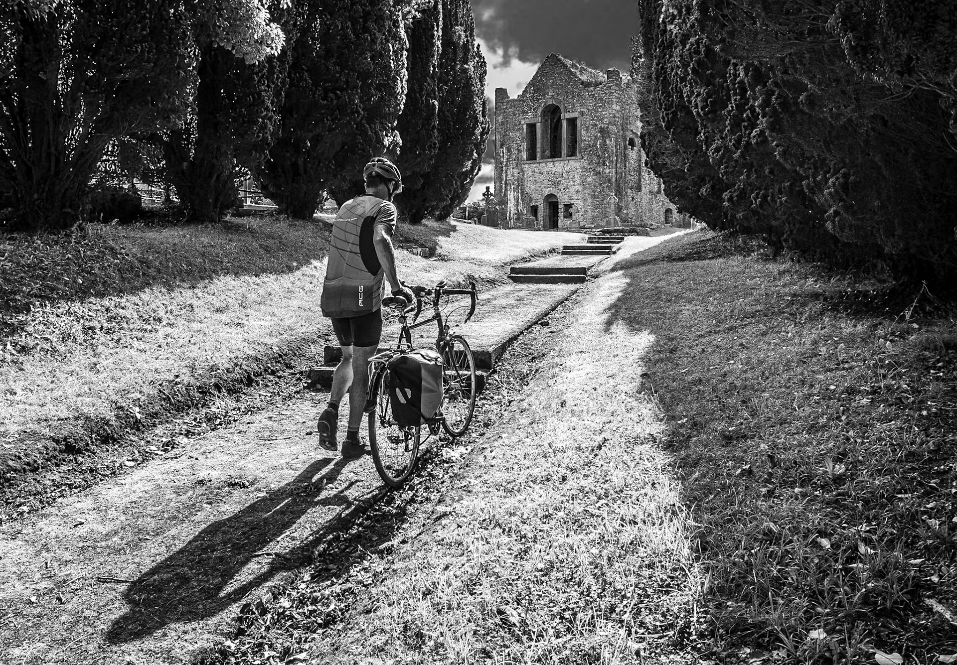 At Oughaval Churches, Stradbally, Co Laois, 23 Aug 2019