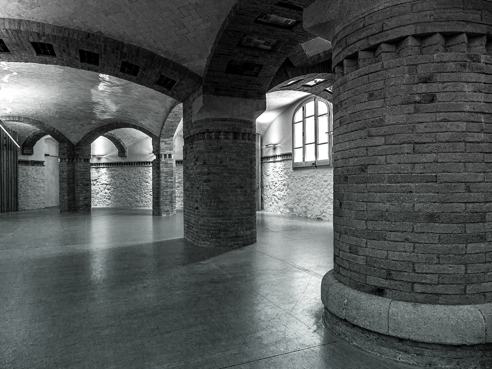 Interior of Hospital de Sant Pau, Barcelona, 25 Jun 2016