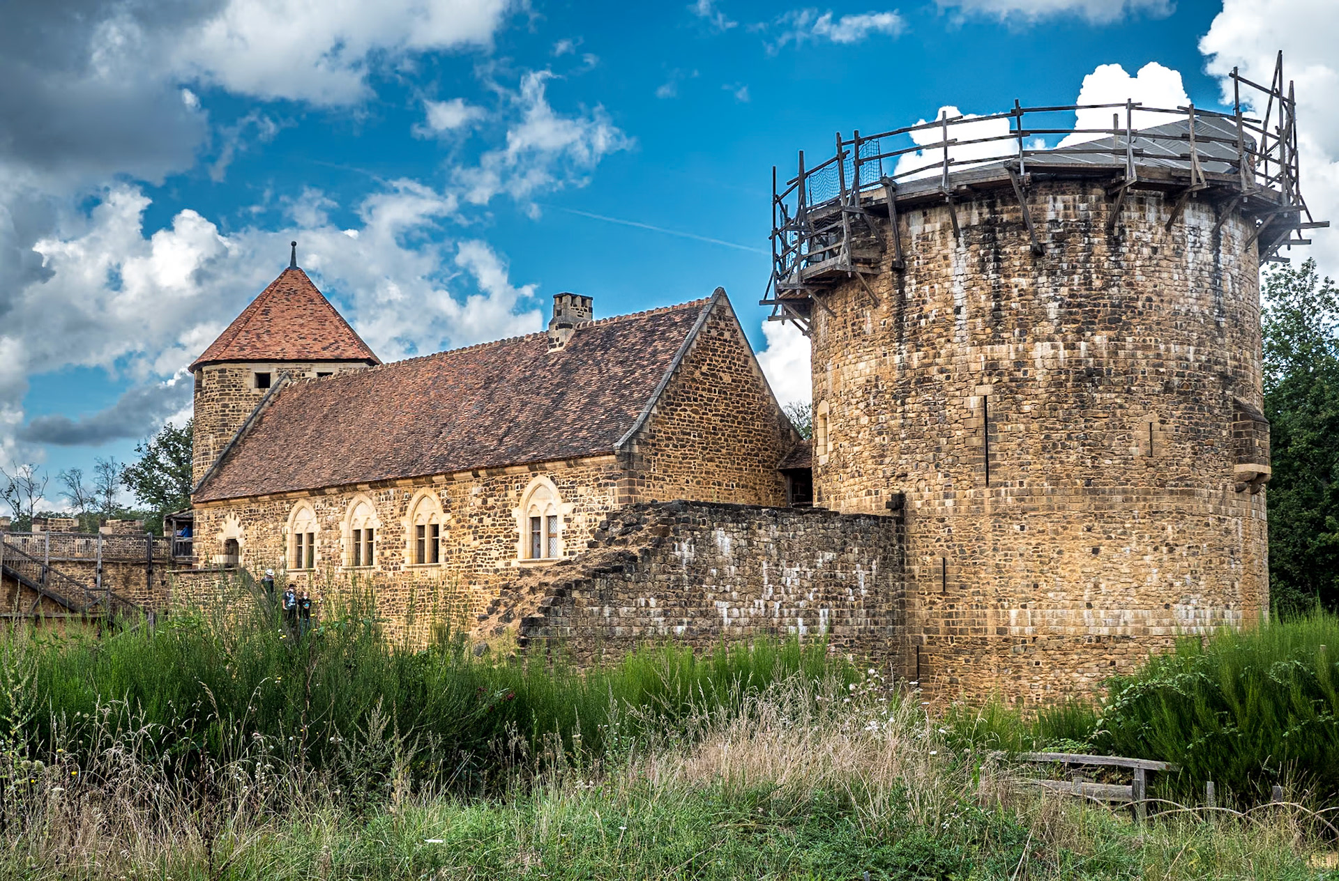 Guédelon Castle, France, 5 Sep 2021