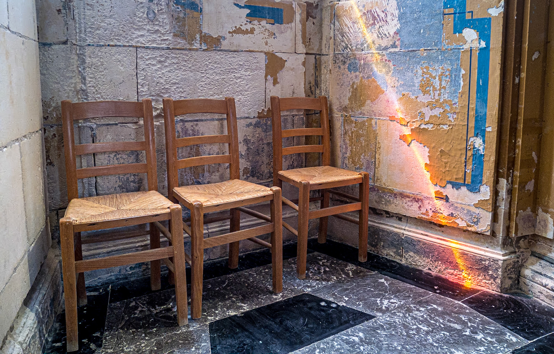 Inside the Cordouan lighthouse, off Royan, France, 3 May 2018