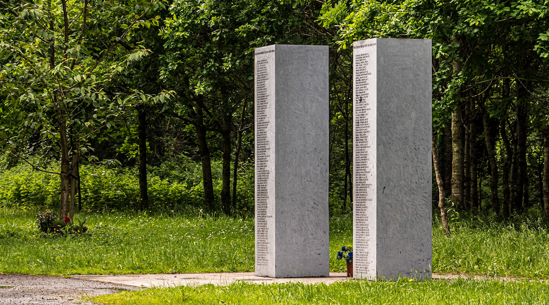 9/11 firefighter Memorial, Donadea Forest Park, Co Kildare, 8 Jun 2022