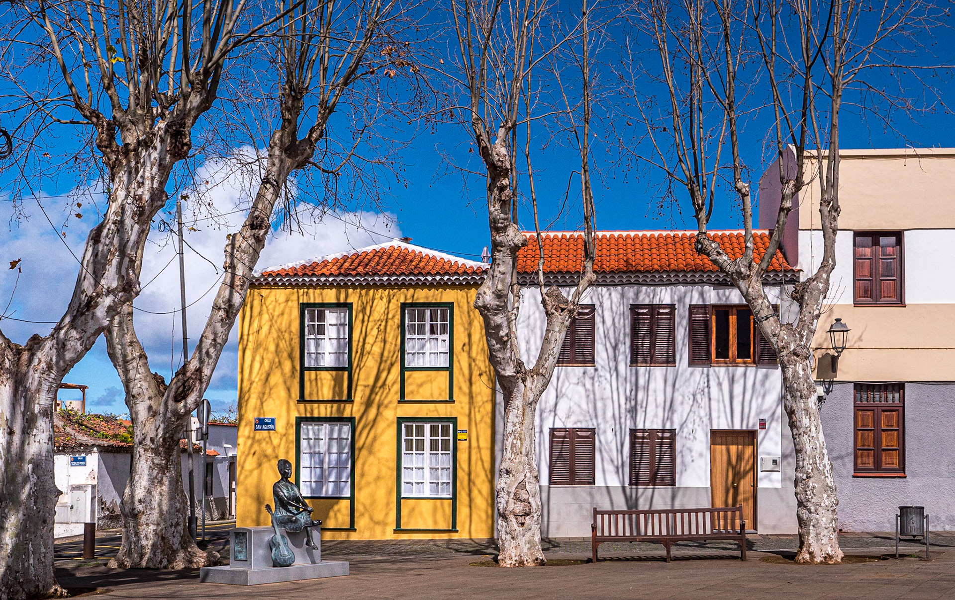 Plaza del Cristo, Tacaronte, Tenerife, 24 Feb 2023