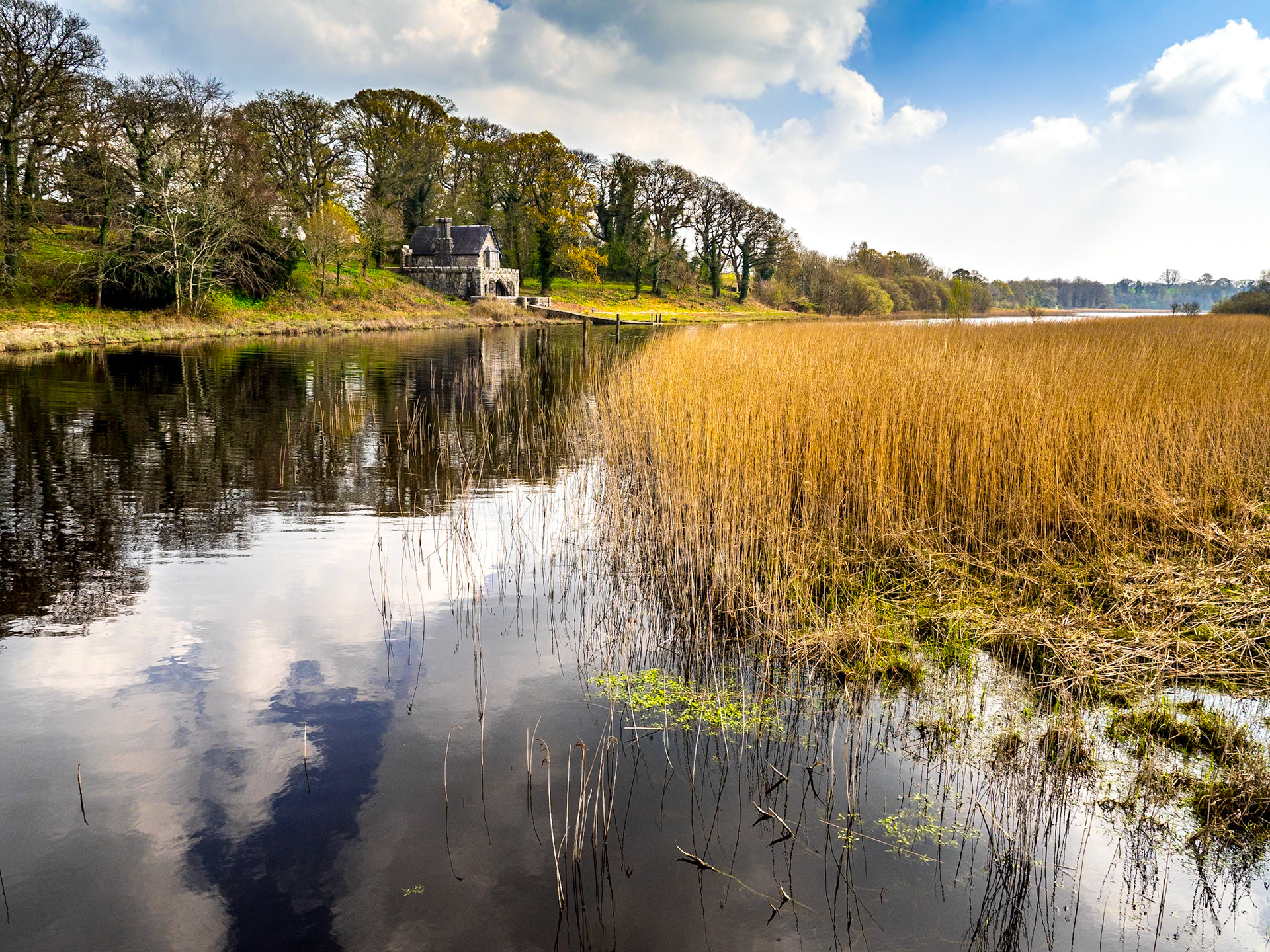 Boathouse, Crom Estate, Co Fermanagh, 6 Apr 2019