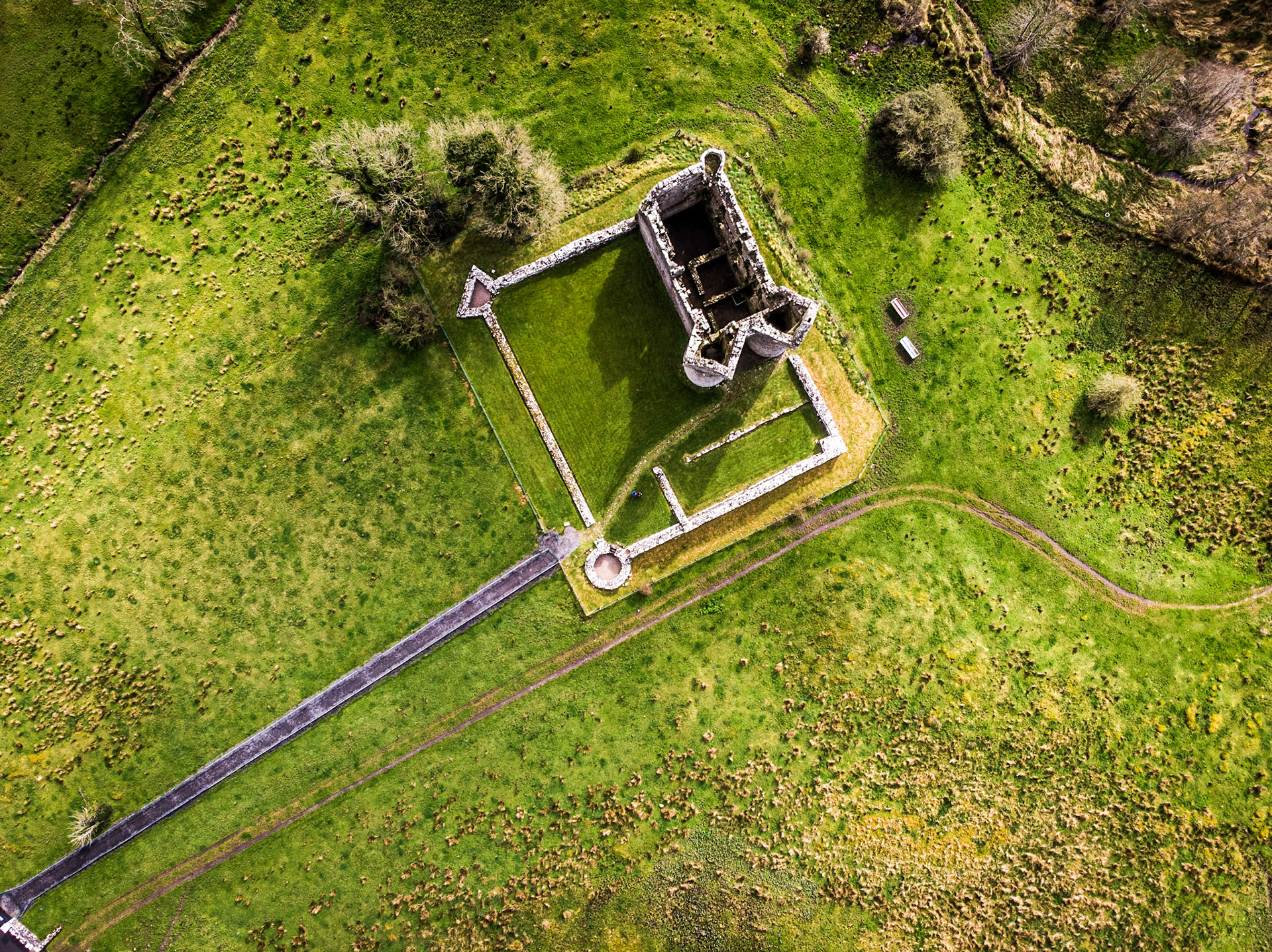 Monea Castle, Co Fermanagh, 4 Apr 2019