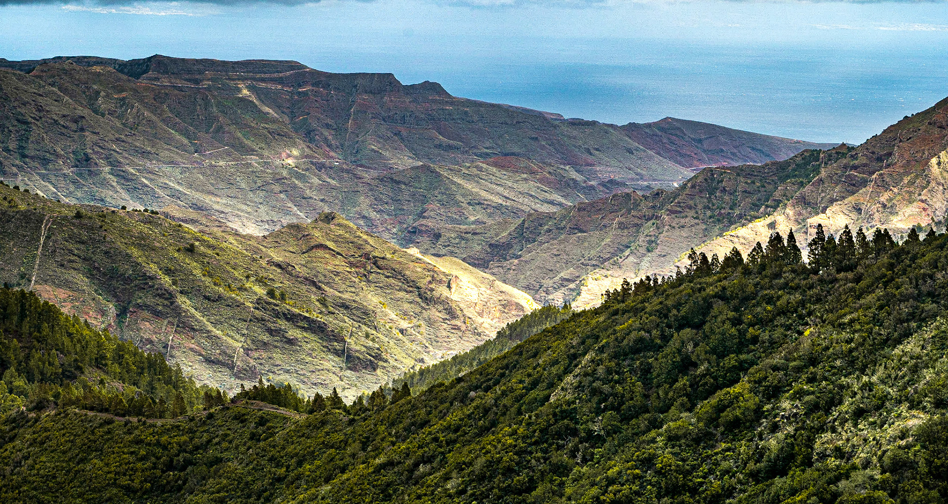 At Mirador de Roque de Agando, La Gomera, 29 Jan 2018