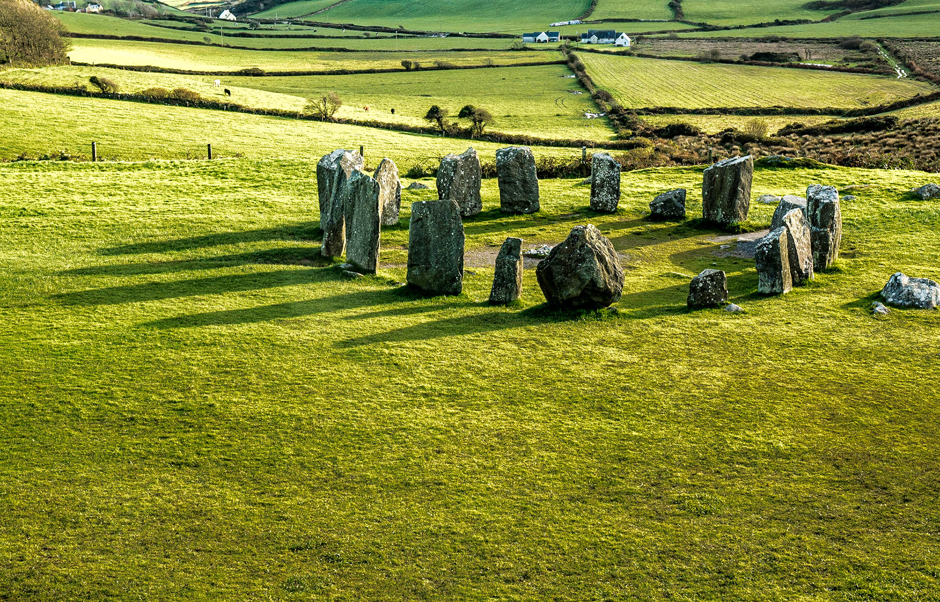 Drombeg stone circle, near Glandore, Co Cork, 22 Nov 2016