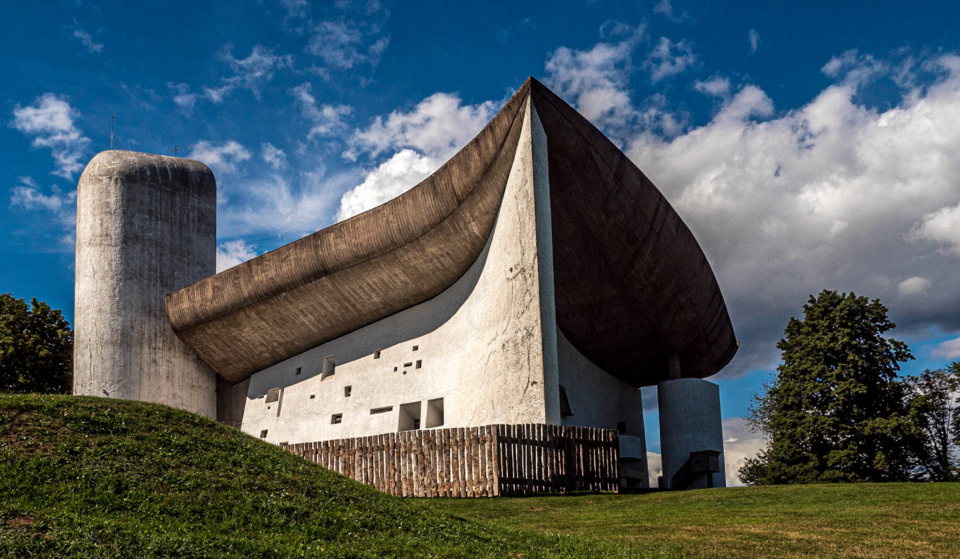 Notre-Dame du Haut, Ronchamp, France, 12 Sep 2021