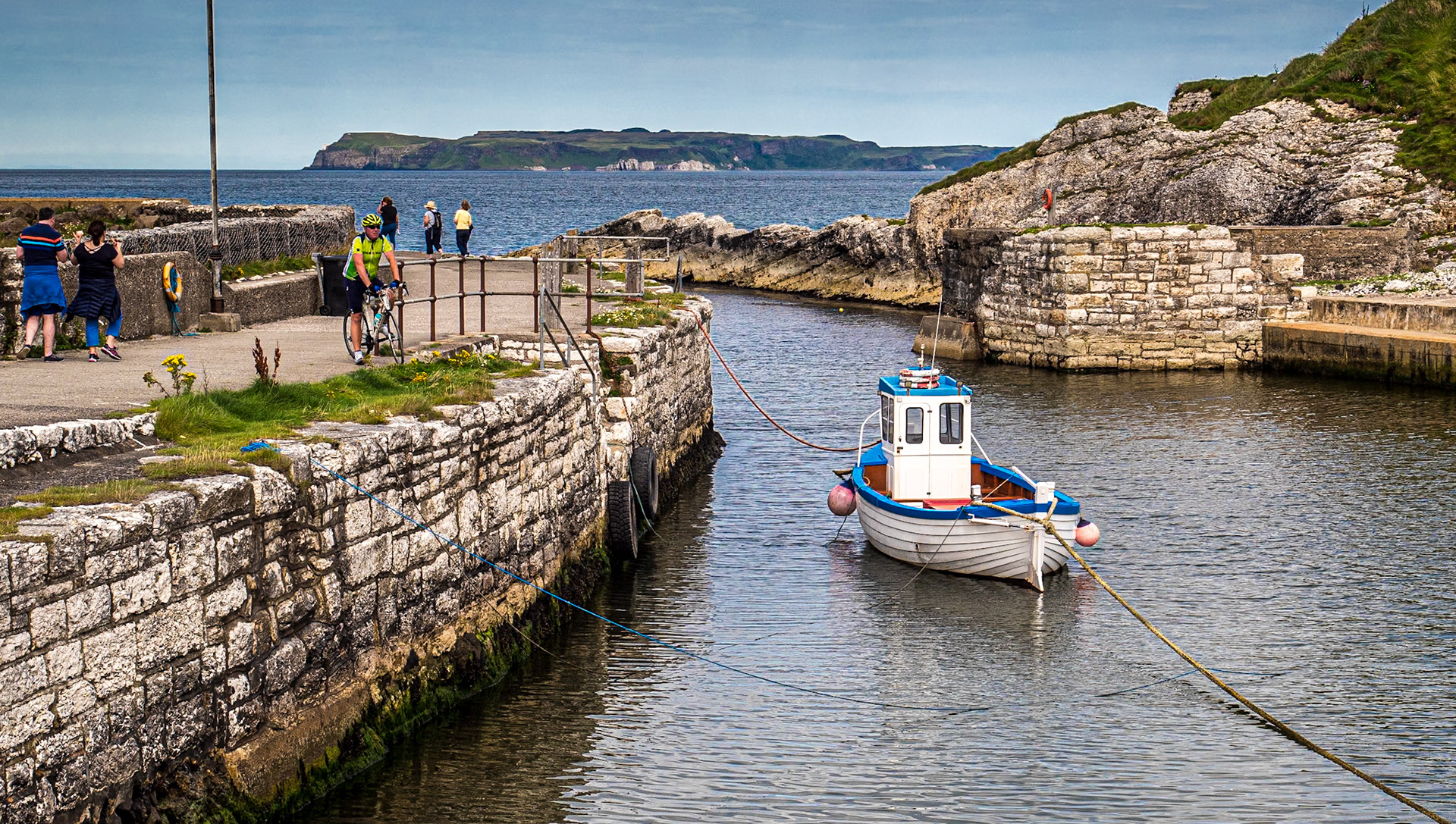 Ballintoy Harbour, Co Antrim, 9 Aug 2020