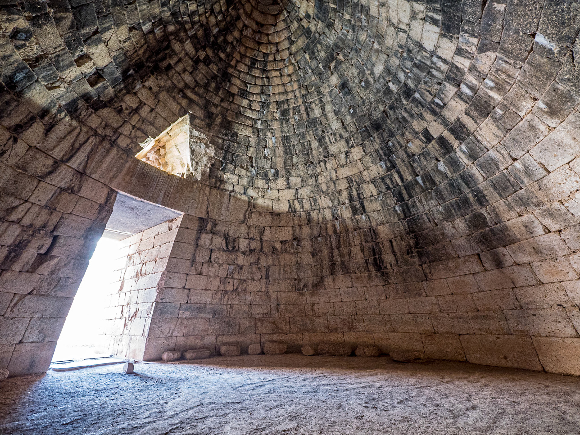 Treasury of Atreus (Tomb of Agamemnon), Mycenae, Greece, 30 Sep 2024
