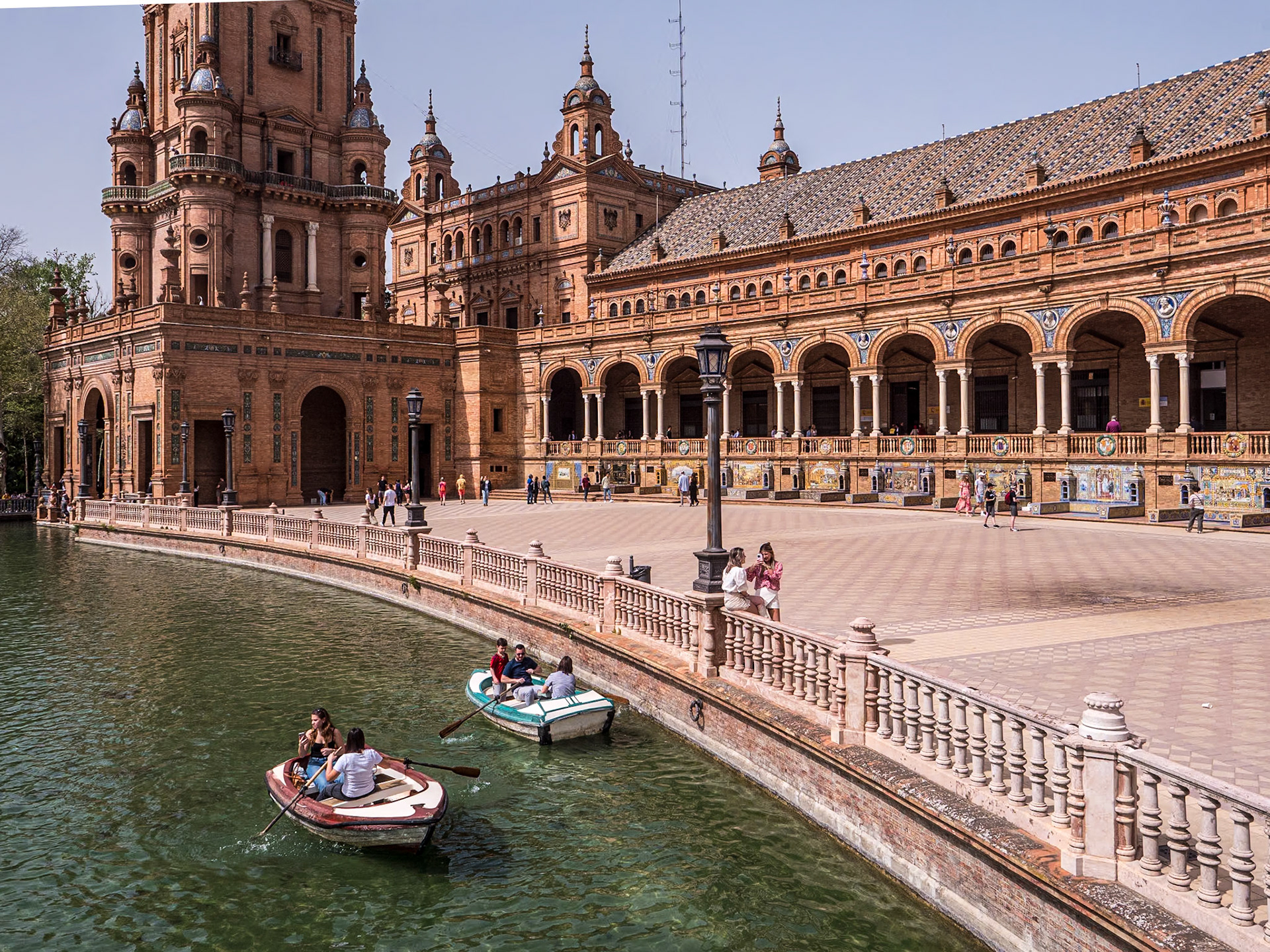 Plaza de España, Seville, 19 Mar 2024
