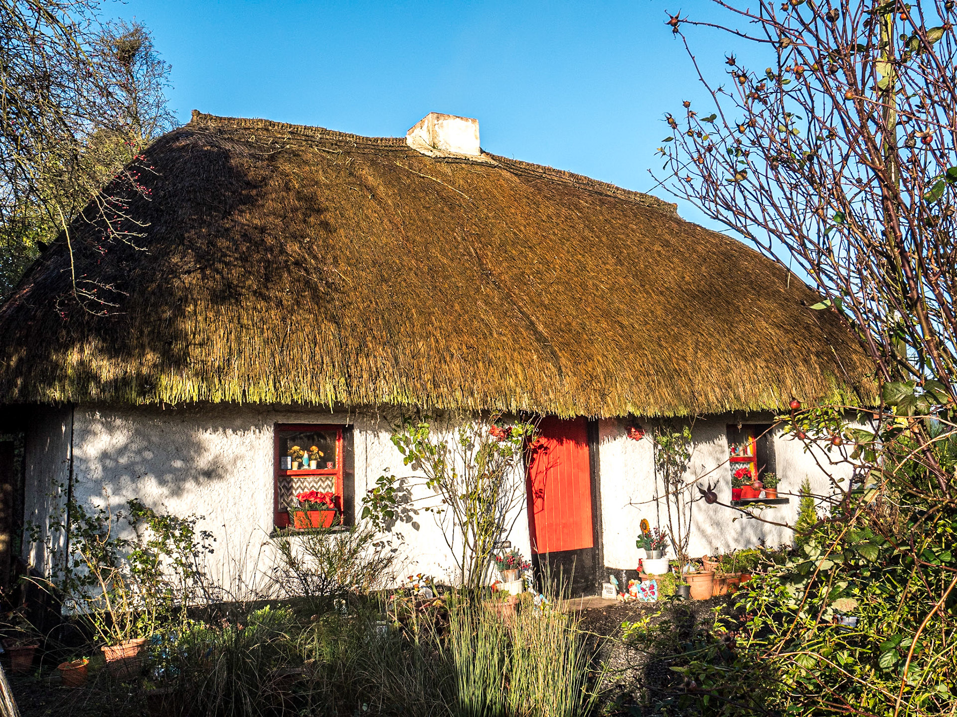 Thatched house, Ballinafagh, Co Kildare