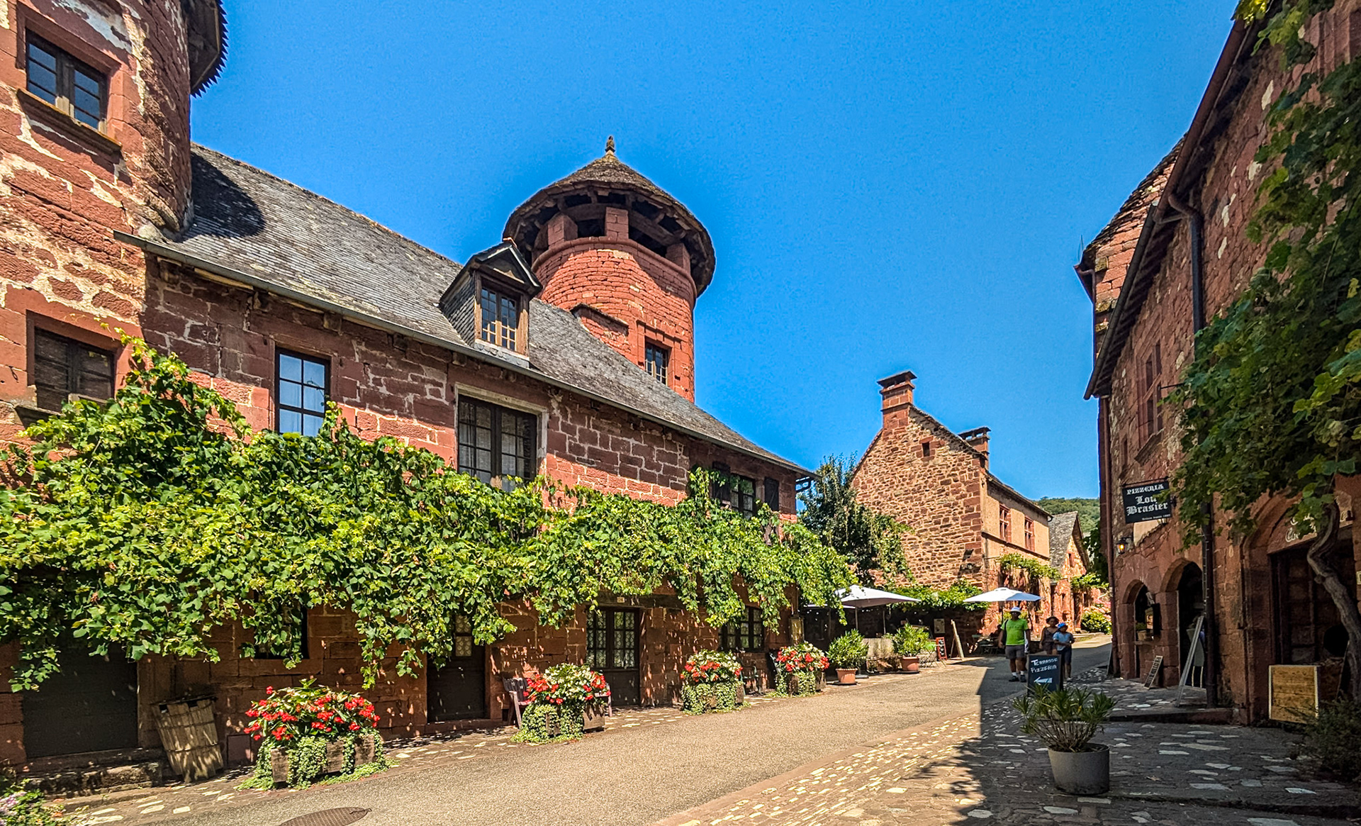 Collonges-la-Rouge, France, 29 Jul 2024