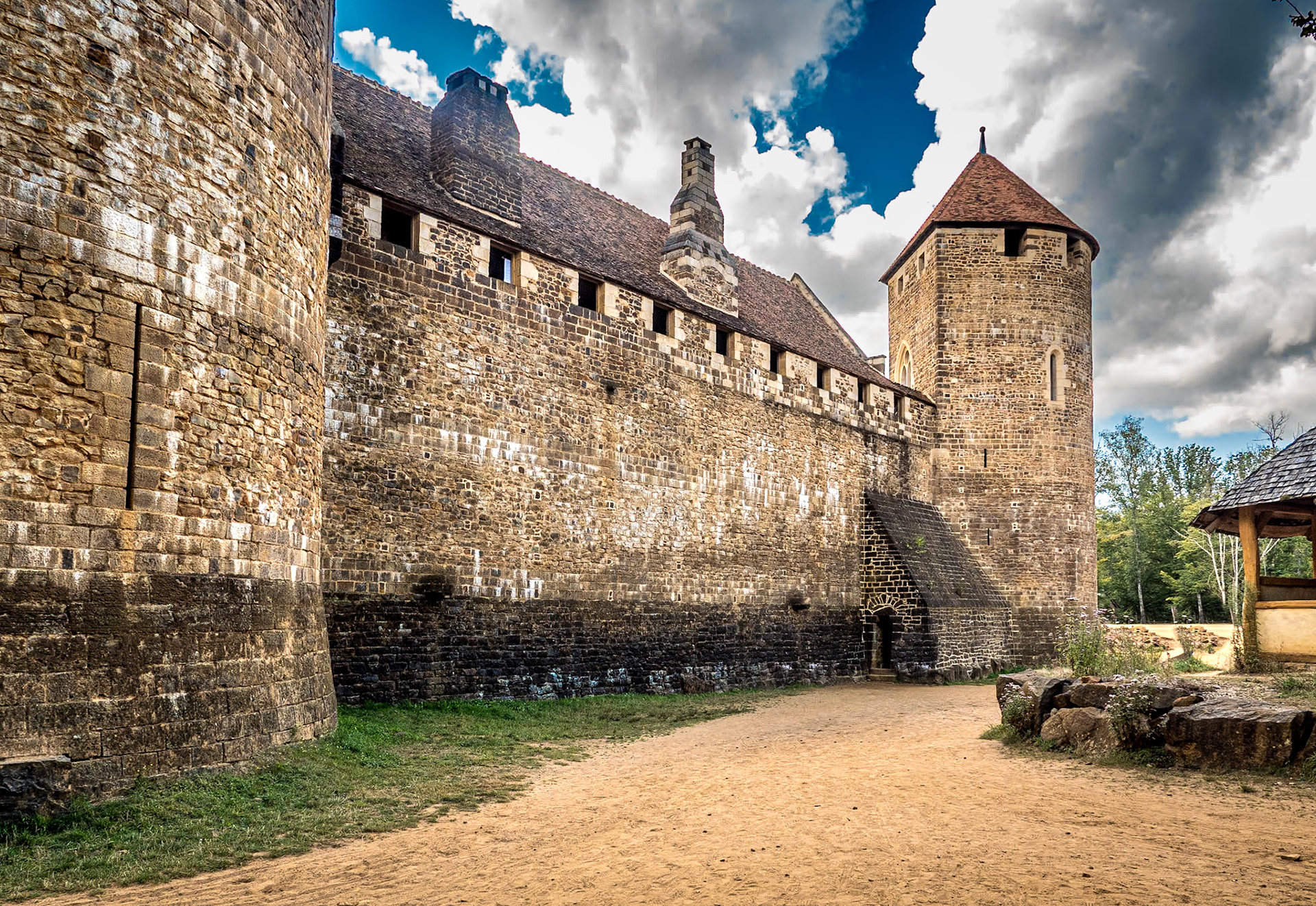 Guédelon Castle, France, 5 Sep 2021