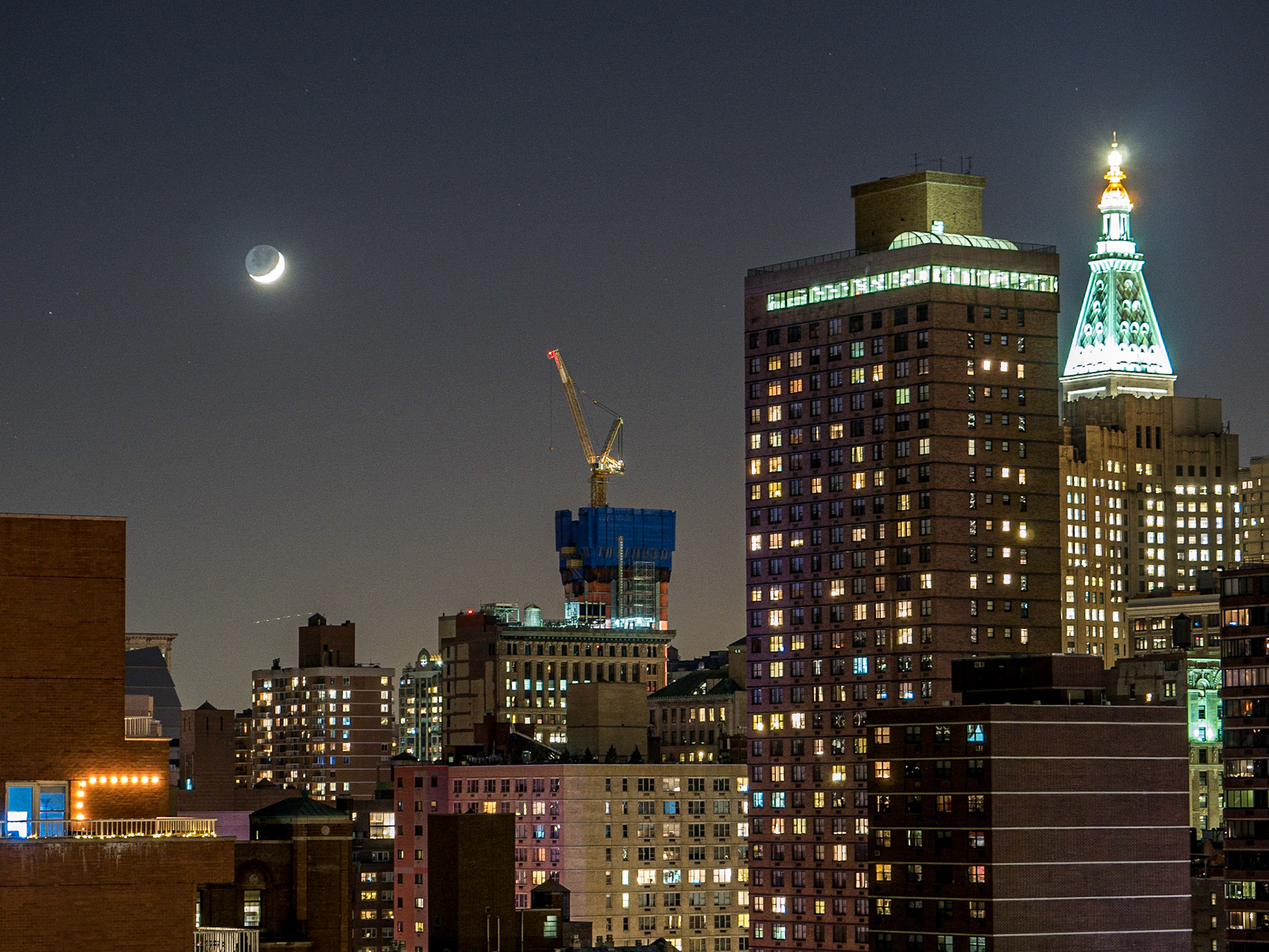 View from 34th St apartment, Manhattan, 16 Nov 2015
