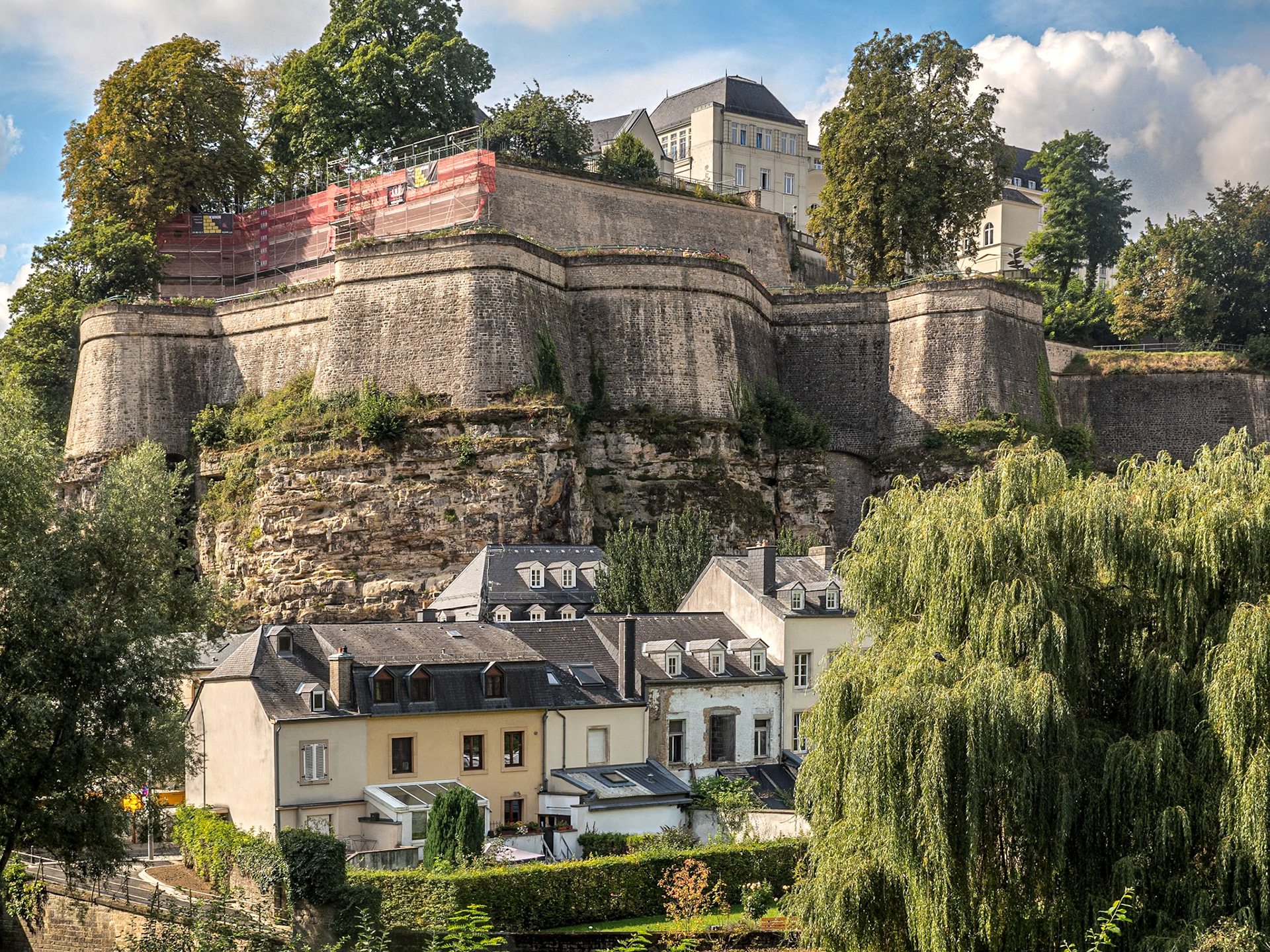 By the river Alzette, Luxembourg City, 20 Sep 2021