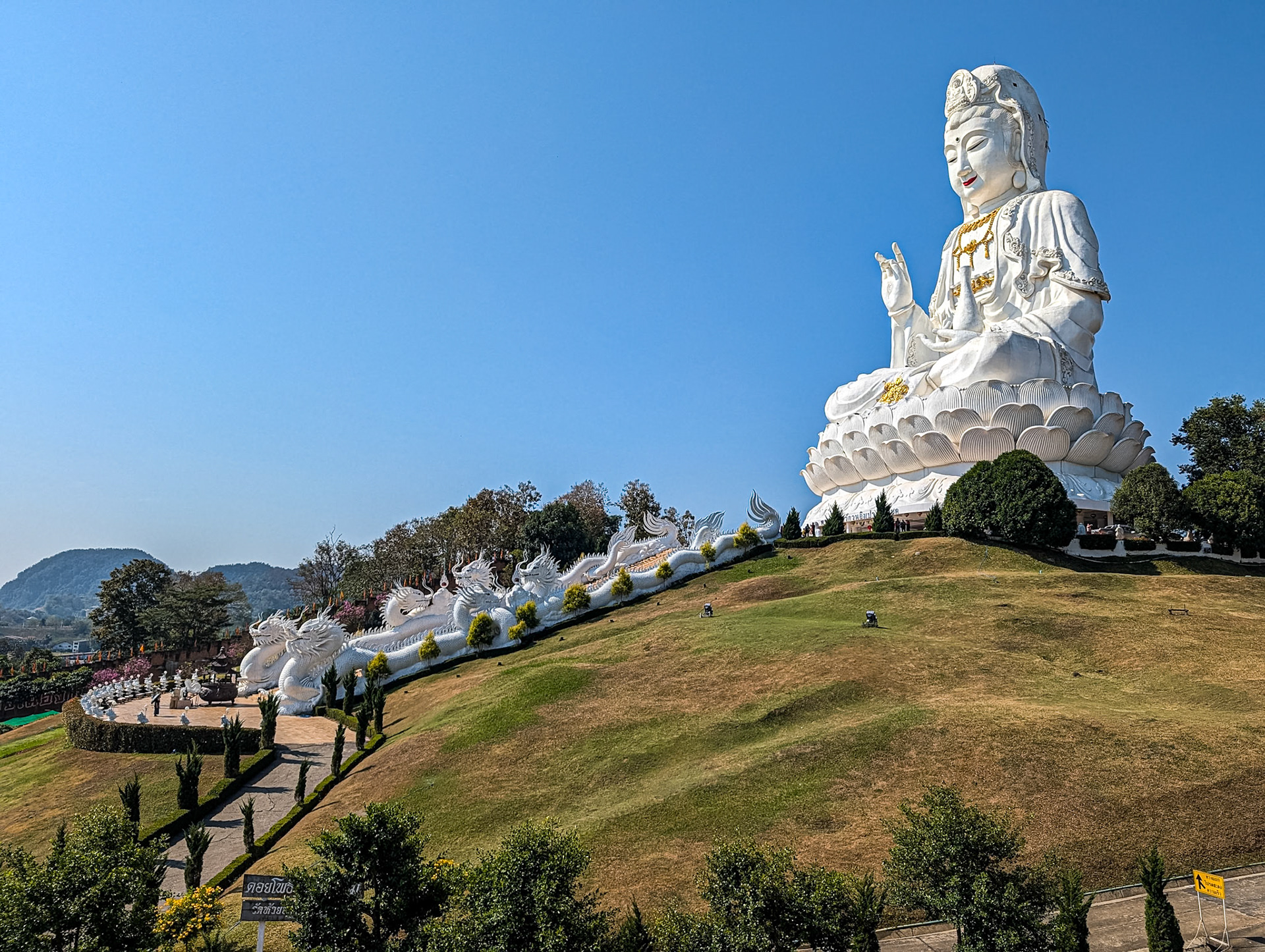 Giant Buddha, Wat Huay Pla Kang, Chiang Rai, 14 Feb 2026
