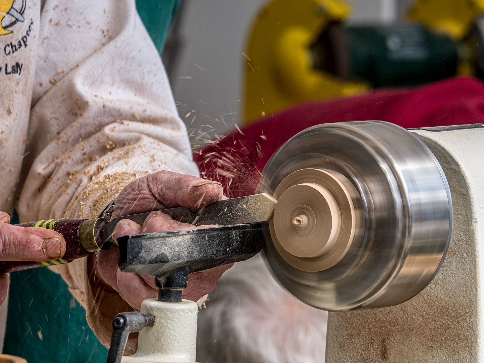 Woodturning, Bloom Festival, Phoenix Park, 28 May 2015