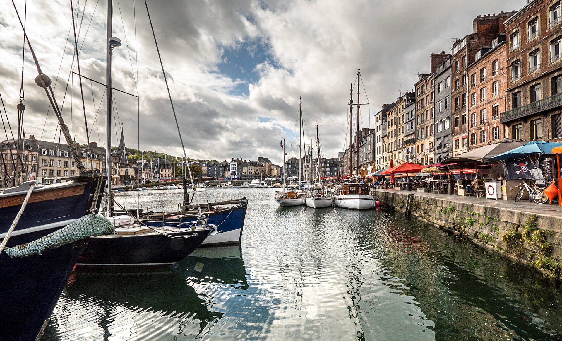 The Vieux Bassin, Honfleur, 2 Oct 2019