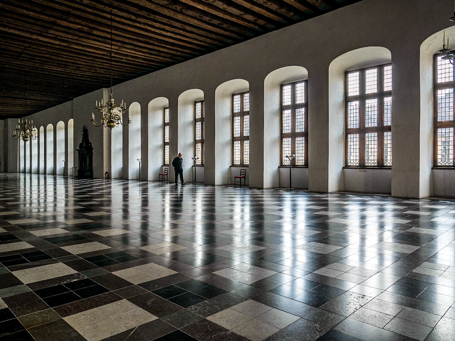 Ballroom, Kronborg castle, Denmark, 18 Jan 2015