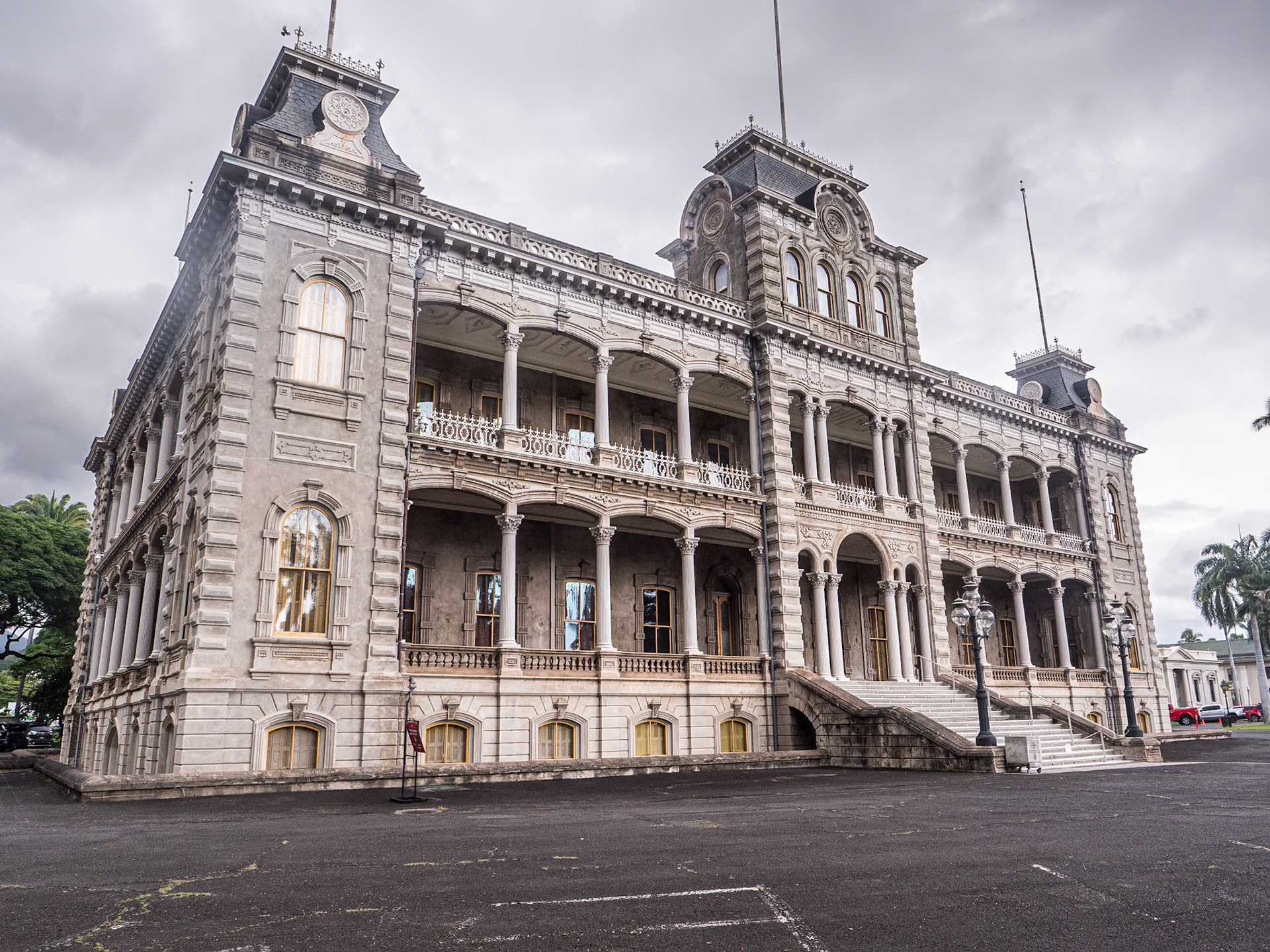Iolani Palace, Honolulu, 30 Jan 2024