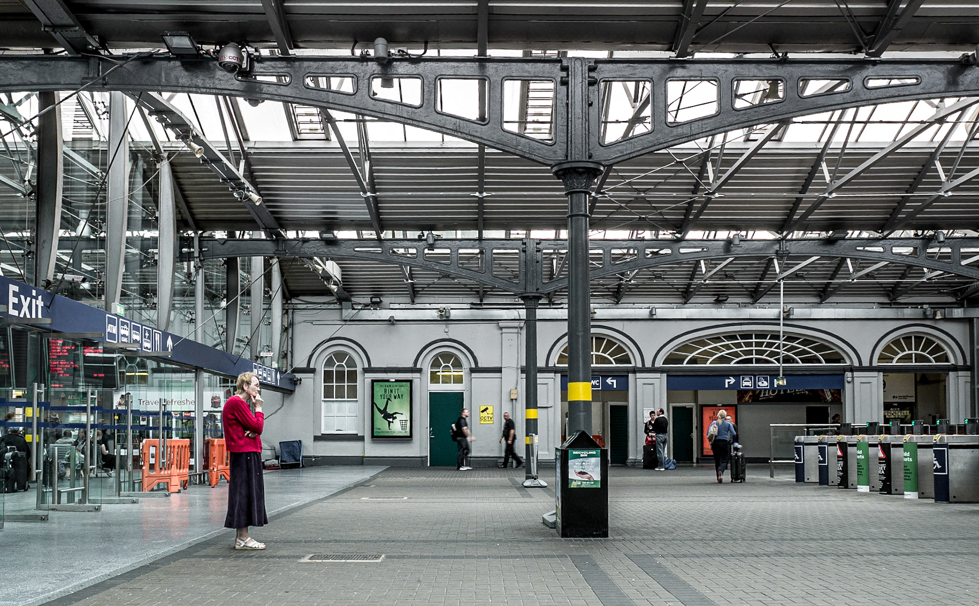 Heuston Station, Dublin, 8 Jul 2014