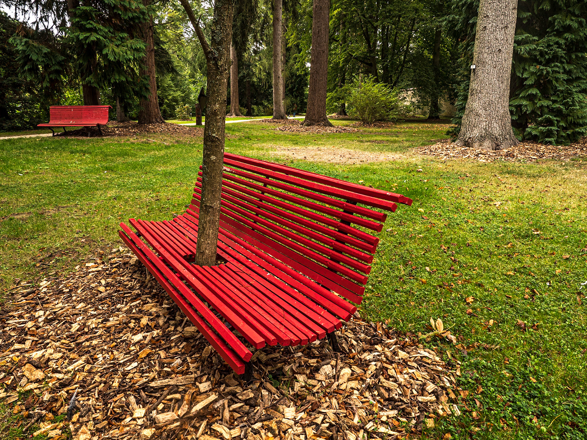 Arboretum of Château d'Harcourt, Normandy, 26 Sep 2021