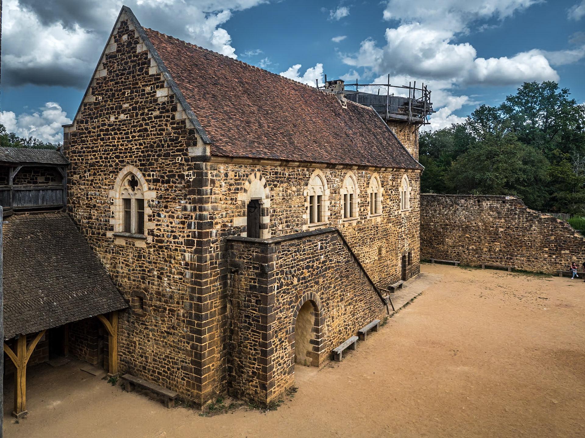 Guédelon Castle, France, 5 Sep 2021