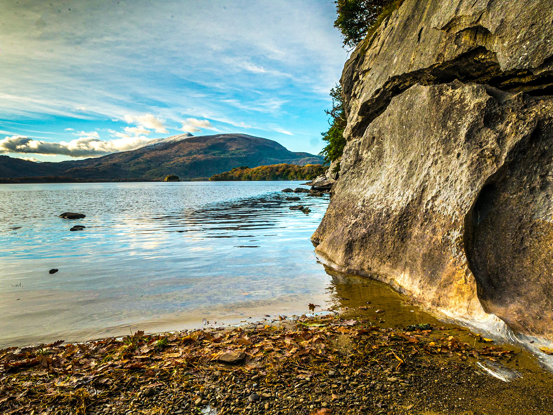 Old boathouse peninsula, Muckross estate, Killarney, 21 Nov 2016
