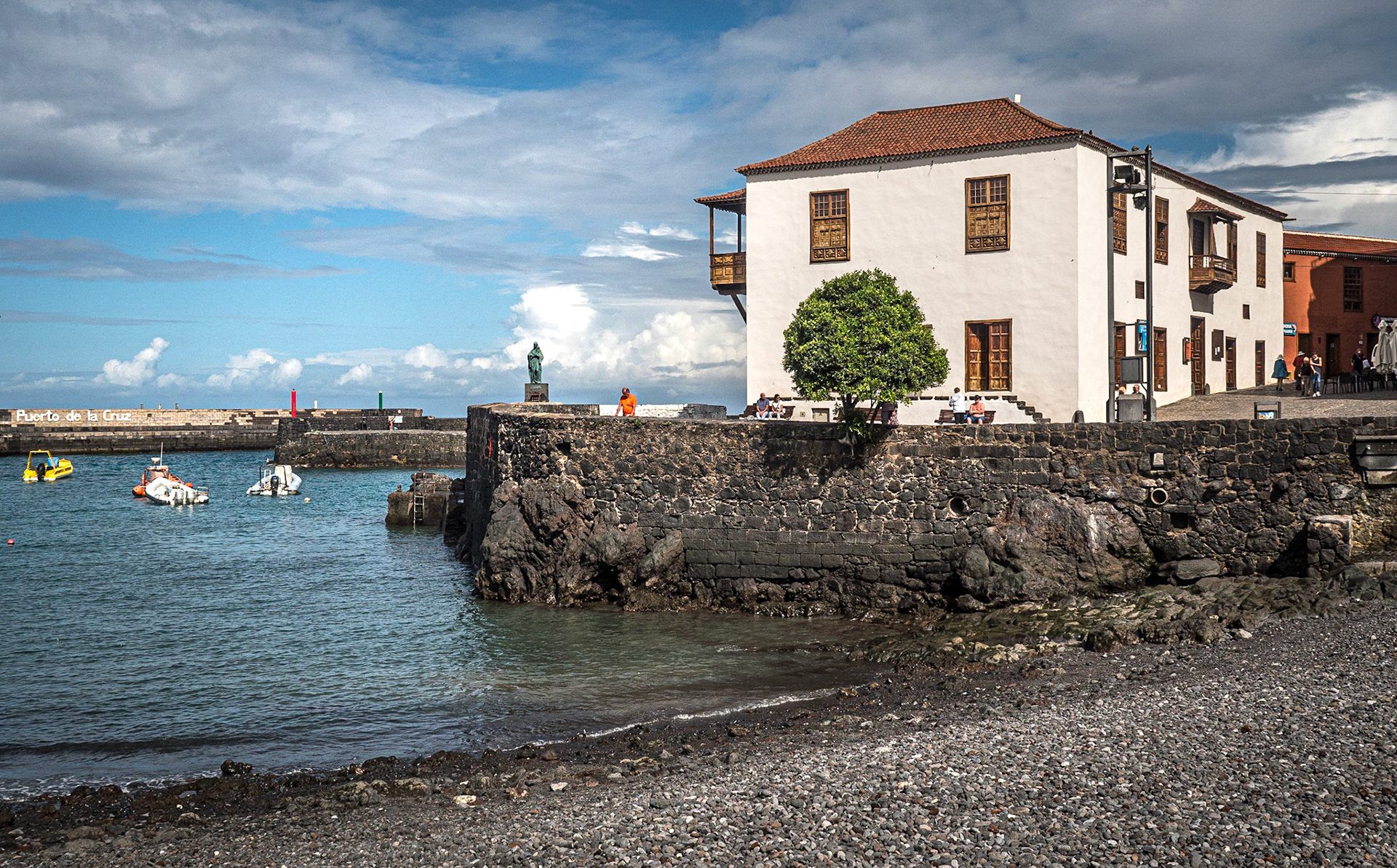 Harbour, Puerto de la Cruz, Tenerife, 27 Jan 2022