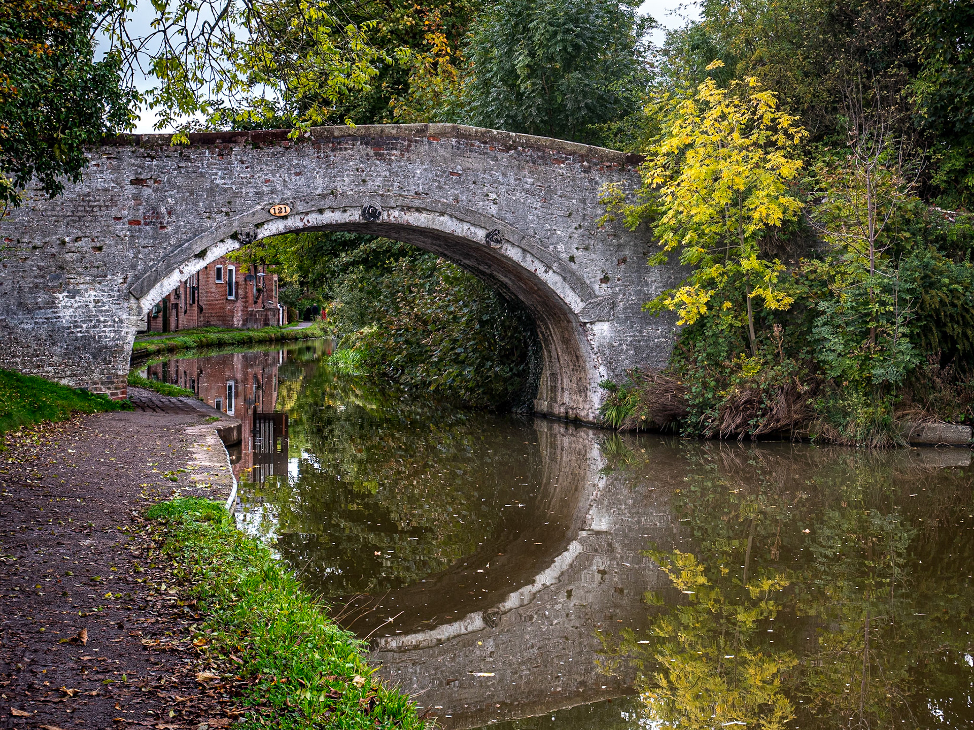Shropshire Union Canal, Christleton, Cheshire, 14 Oct 2022