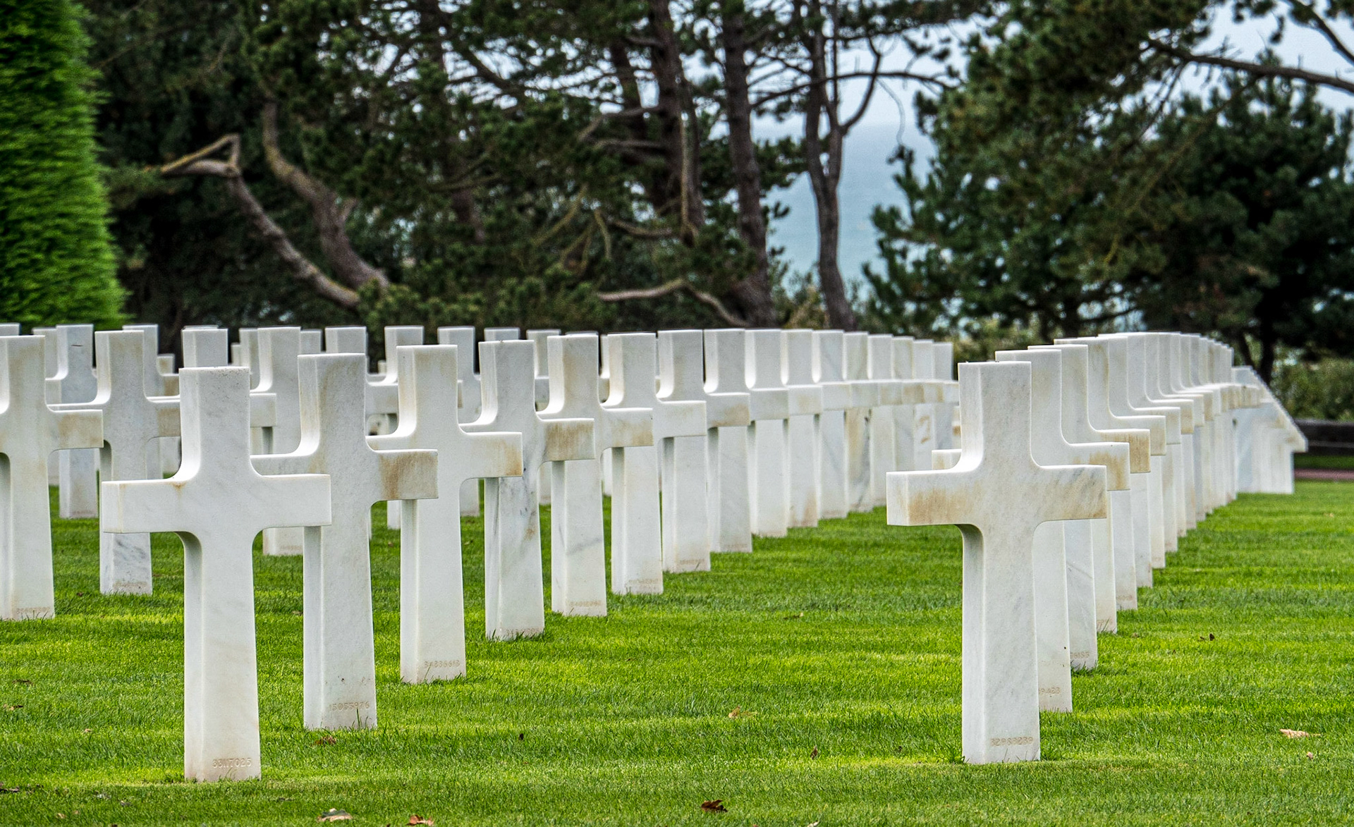 Normandy American Cemetery, Colville-sur-Mer, 4 Oct 2019