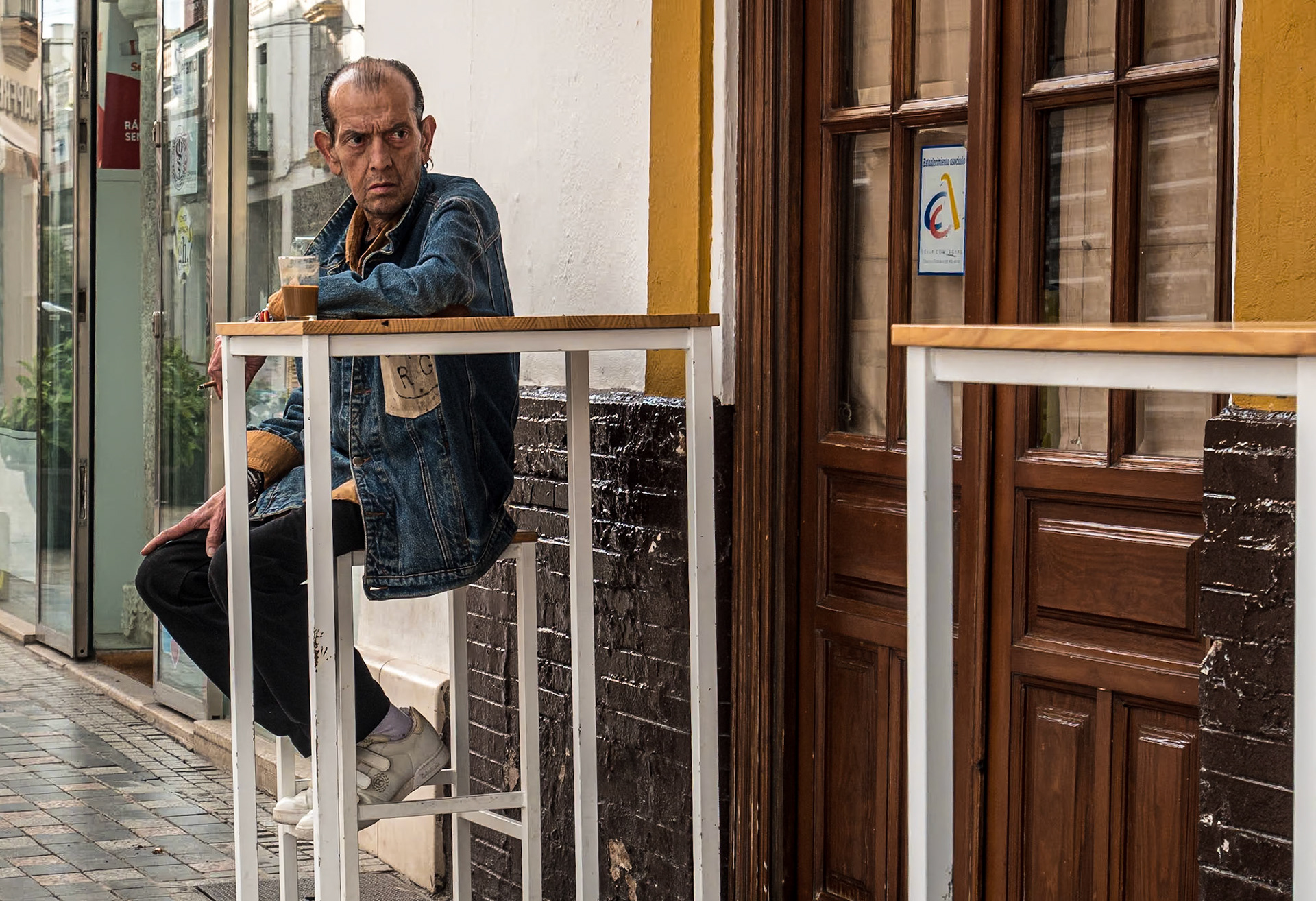 Bar Cuatro Puertas, Plaza de España, Écija, Spain, 19 Apr 2022