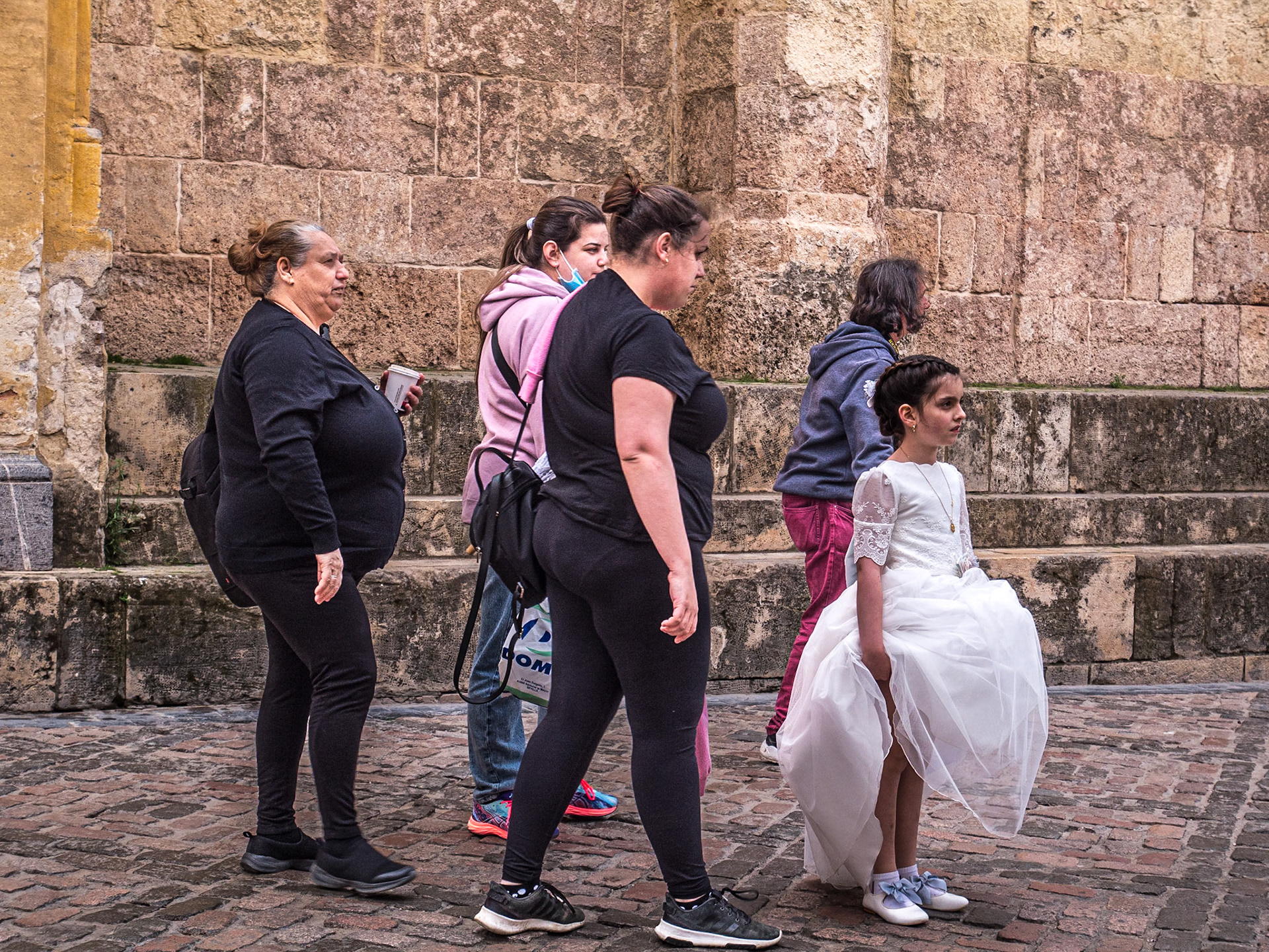 Outside the Mezquita de Córdoba, 20 Apr 2022