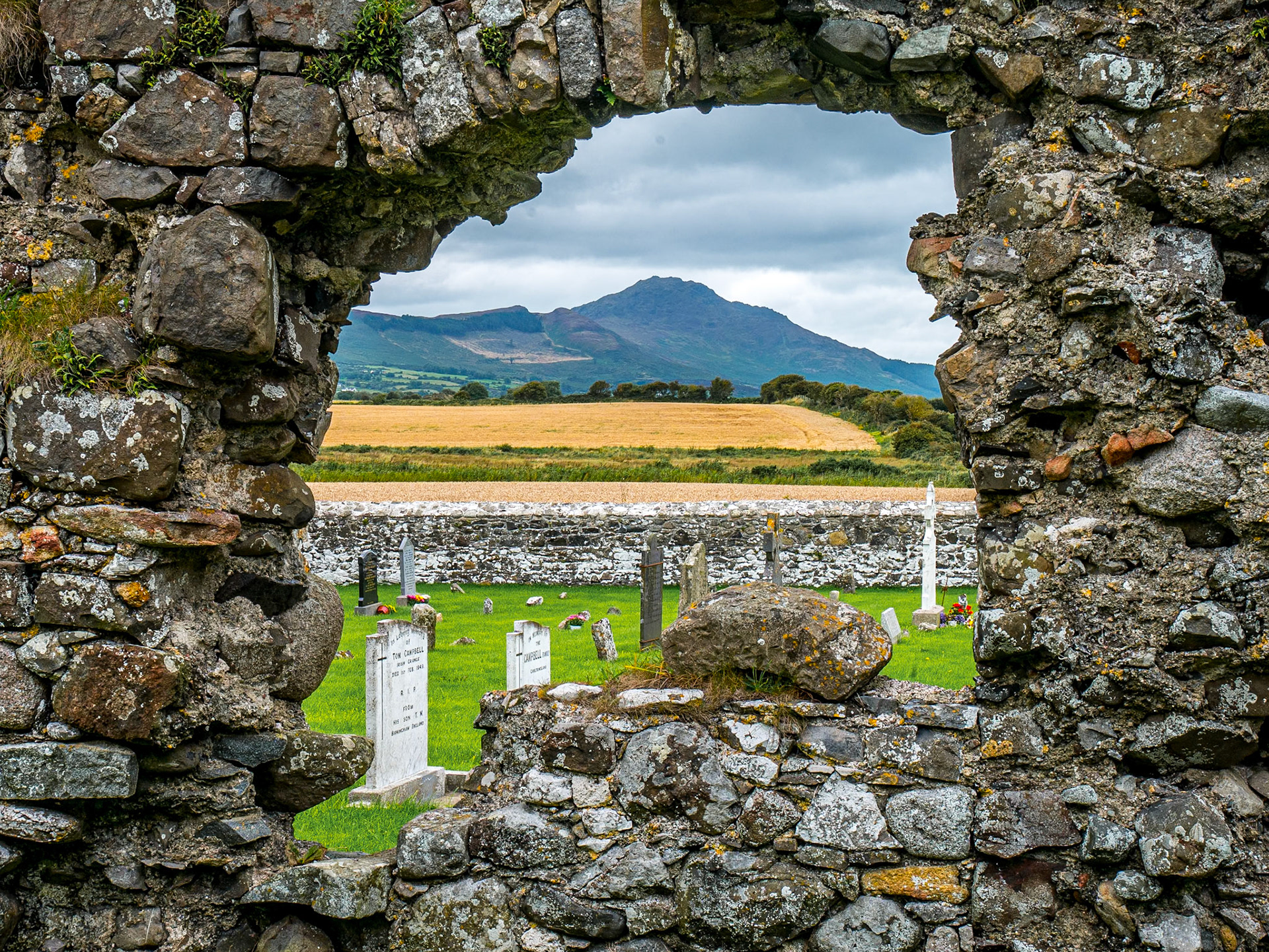 Kilwirra graveyard, Co Louth, 24 Aug 2017