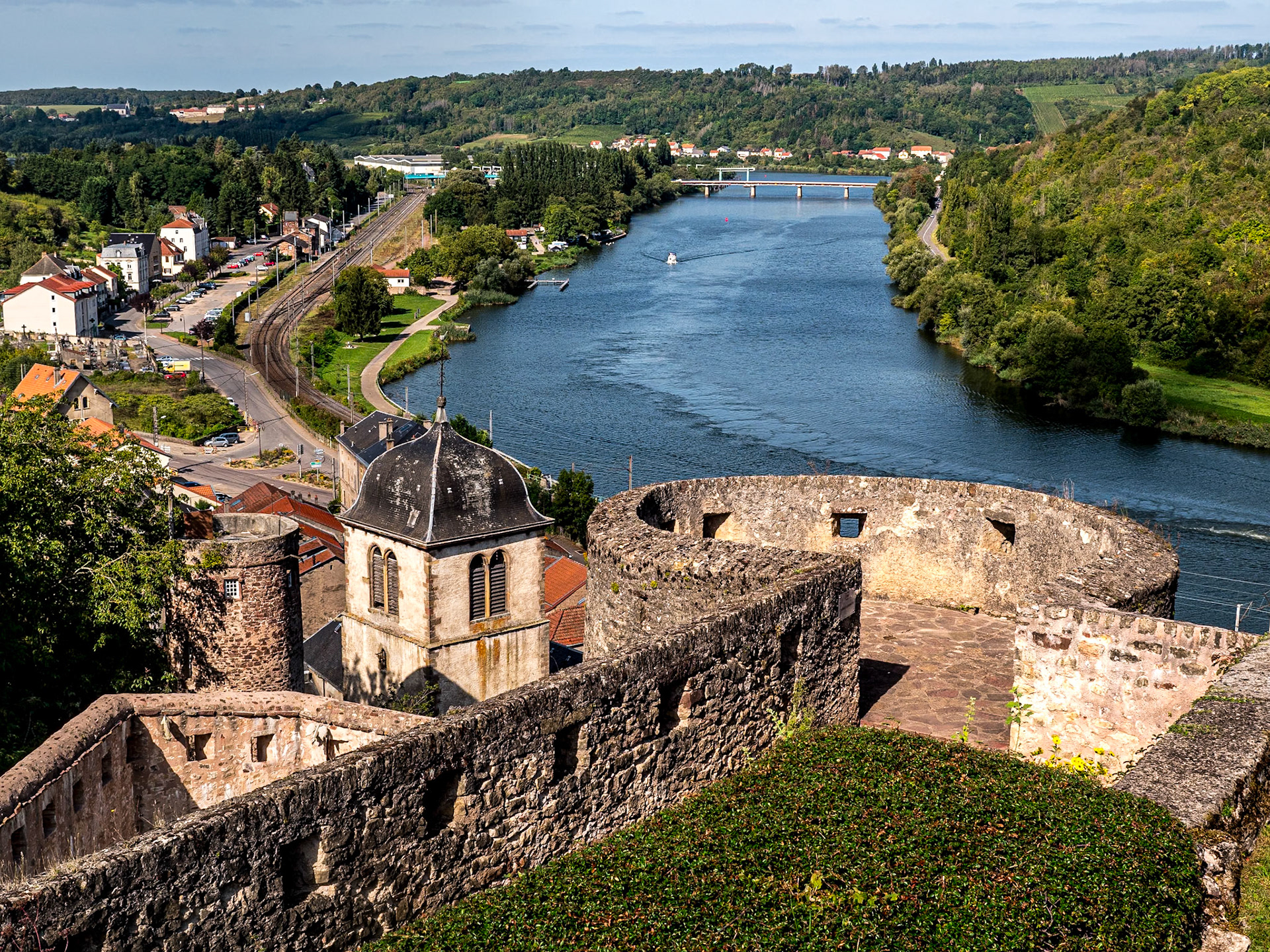 Château des Ducs de Lorraine, Sierck-les-Bains, France, 21 Sep 2021