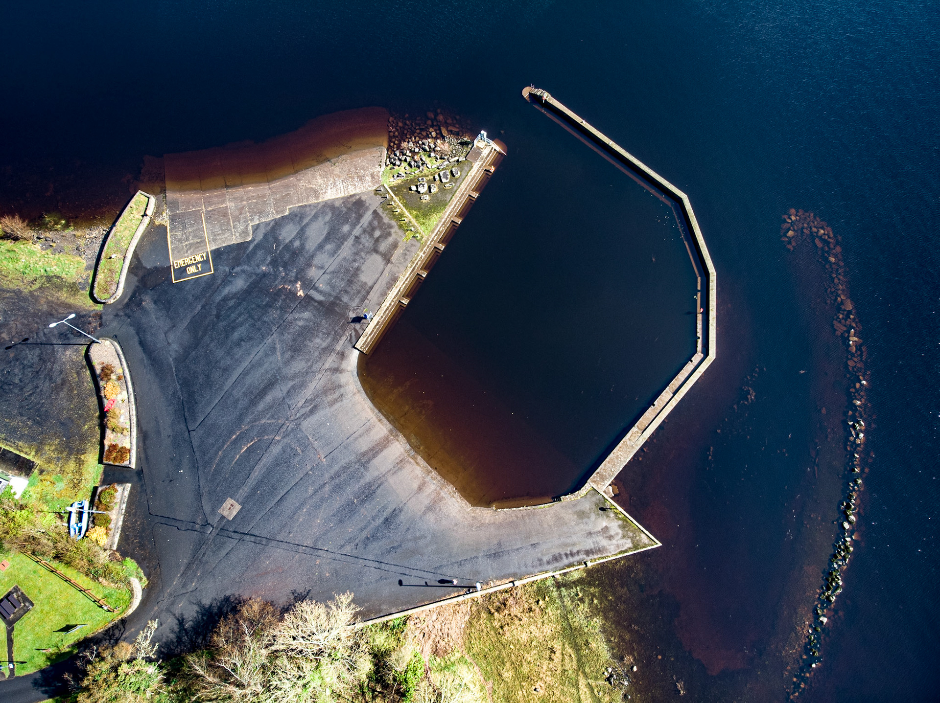Above Gortnor Abbey Pier, Crossmolina, Co Mayo, 2 Apr 2019
