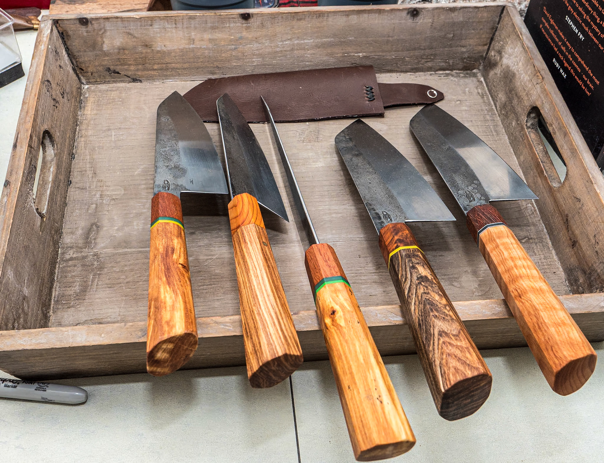 Homemade knives, Clifden, Co Galway, 8 May 2023